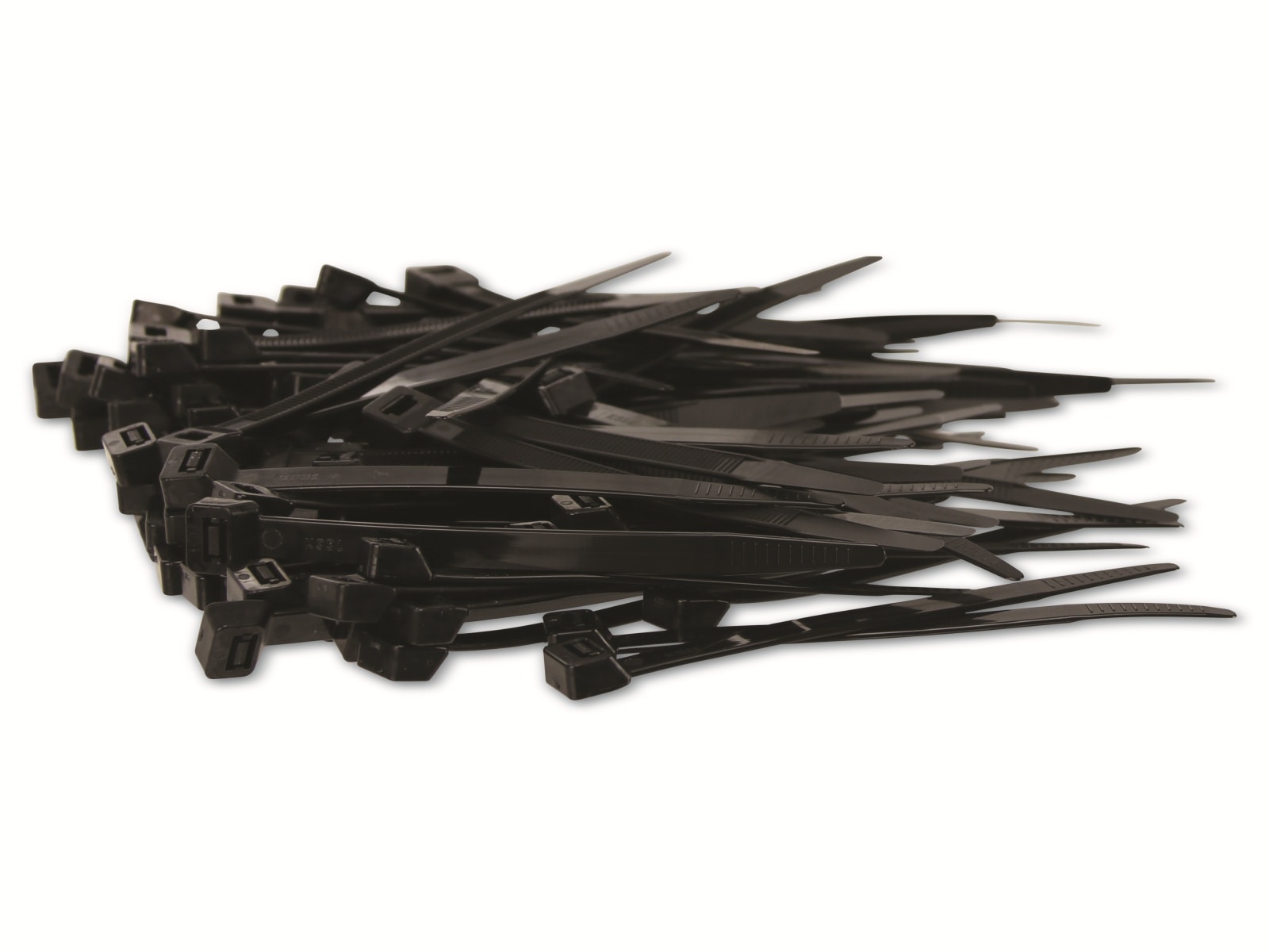 KSS Kabelbinder-Sortiment Polyamid 6.6, schwarz, 120x7,6, UV-beständig, 100 Stück KSS Kabelbinder-Sortiment Polyamid 6.6, schwarz, 120x7,6, UV-beständig, 100 Stück