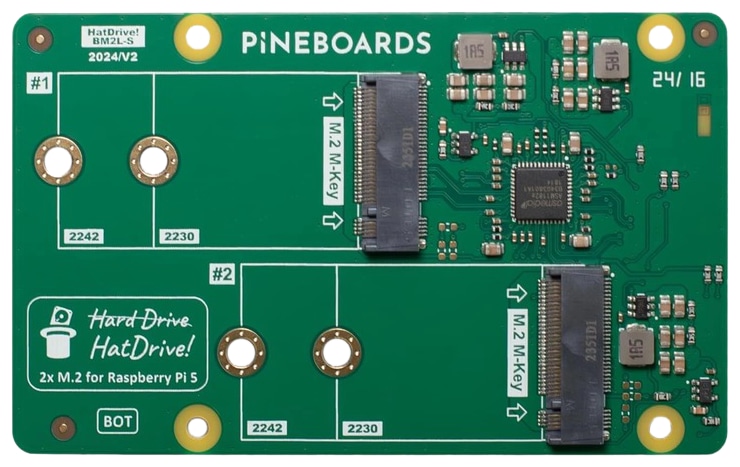 PINEBOARDS, KI-Erweiterungsplatinen für Raspberry Pi 5, PP3-200050