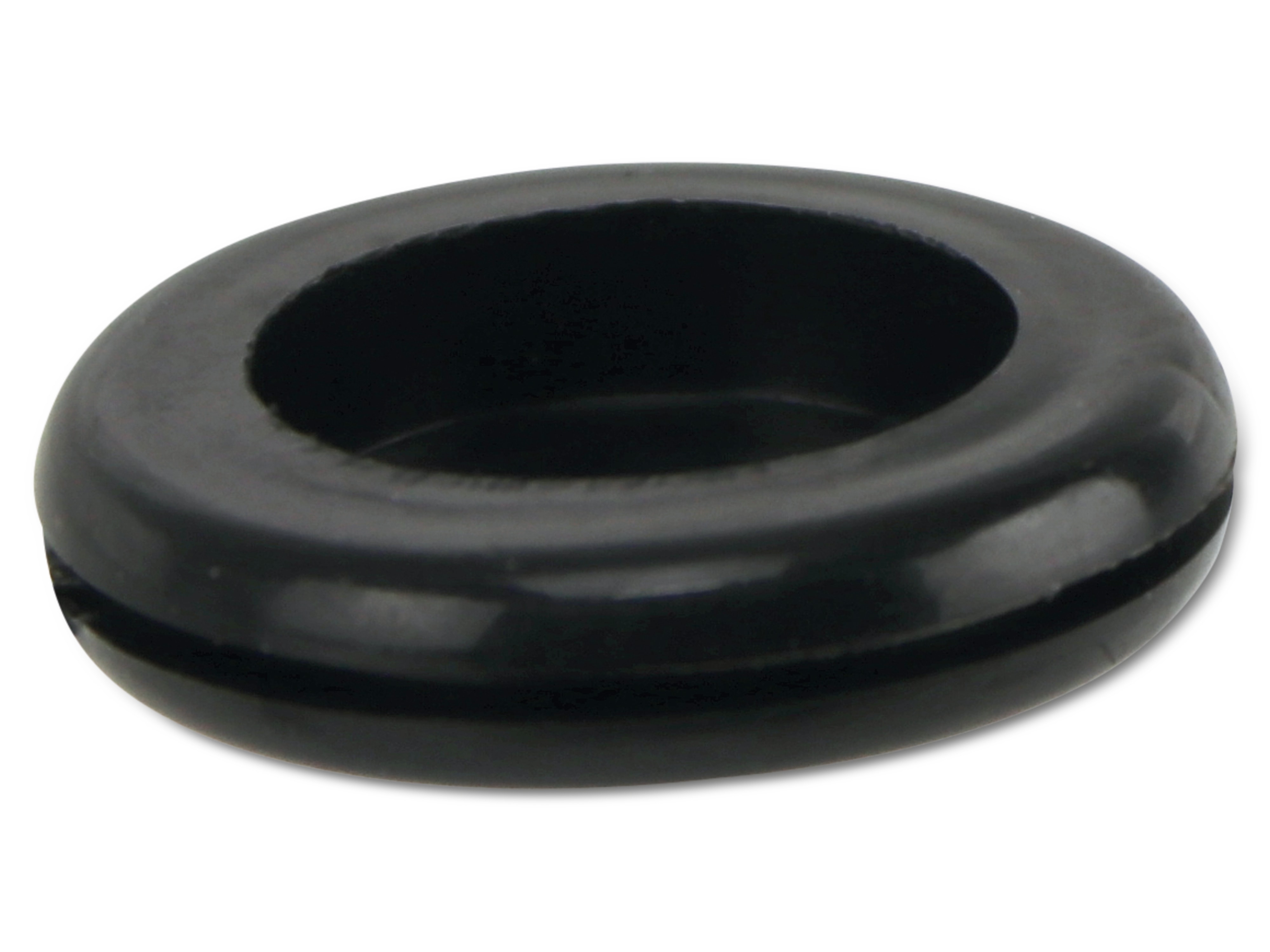 KSS Kabeldurchführungstülle PVC weich, schwarz, Plattenstärke 1,5, LochØ 18,9, geschlossen, 1 Stück KSS Kabeldurchführungstülle PVC weich, schwarz, Plattenstärke 1,5, LochØ 18,9, geschlossen, 1 Stück