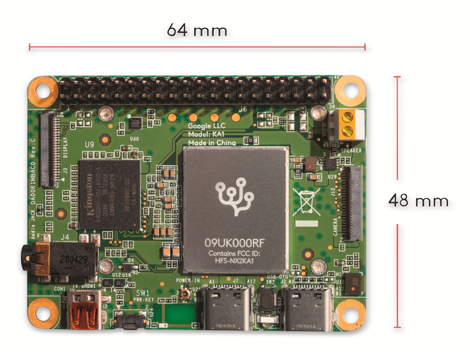 GOOGLE CORAL DEV BOARD MINI GOOGLE CORAL DEV BOARD MINI