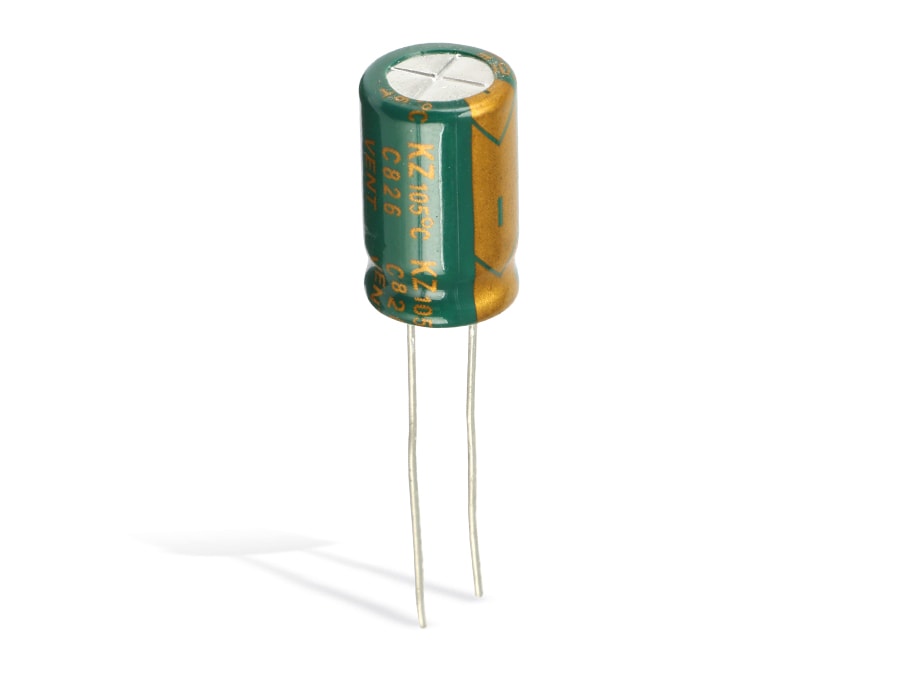 Elko, radial, 1000 µF, 16 V, 105 °C, RM 5