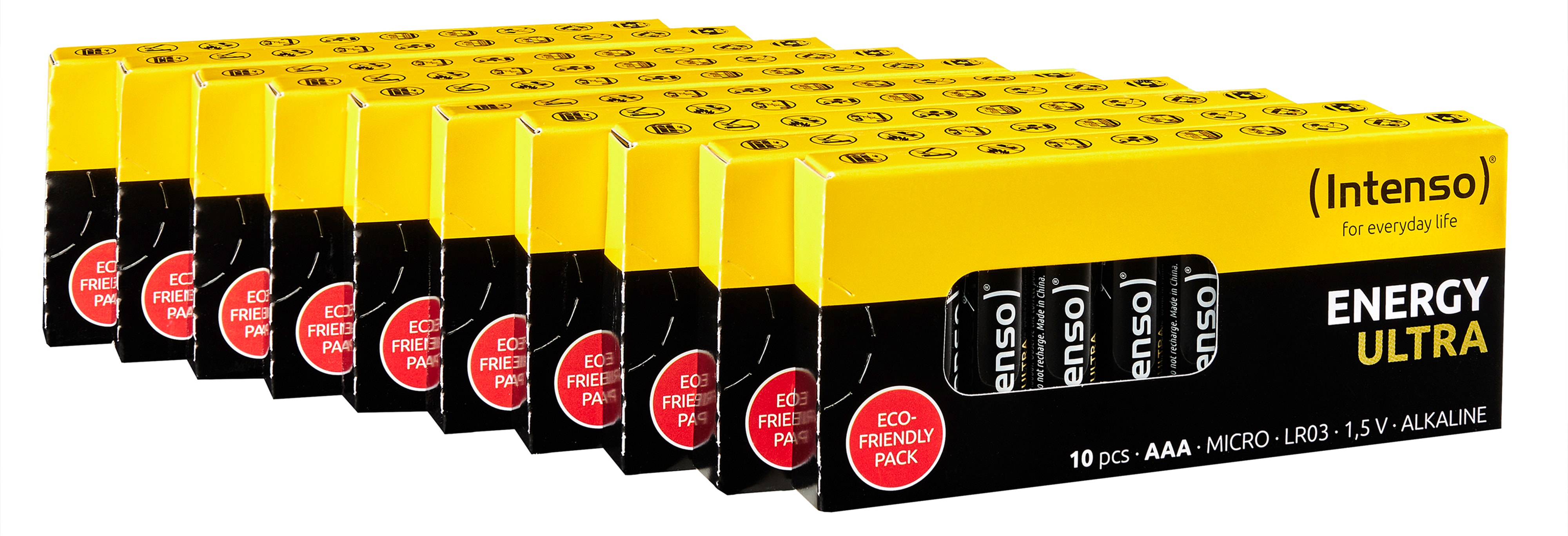 INTENSO Micro-Batterie Energy Ultra, AAA LR03, 100 Stück