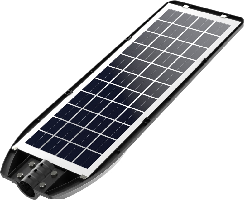 LUXULA Solar LED-Straßenleuchte, 100 W, 1200 lm, 6500 K, mit PIR Sensor LUXULA Solar LED-Straßenleuchte, 100 W, 1200 lm, 6500 K, mit PIR Sensor