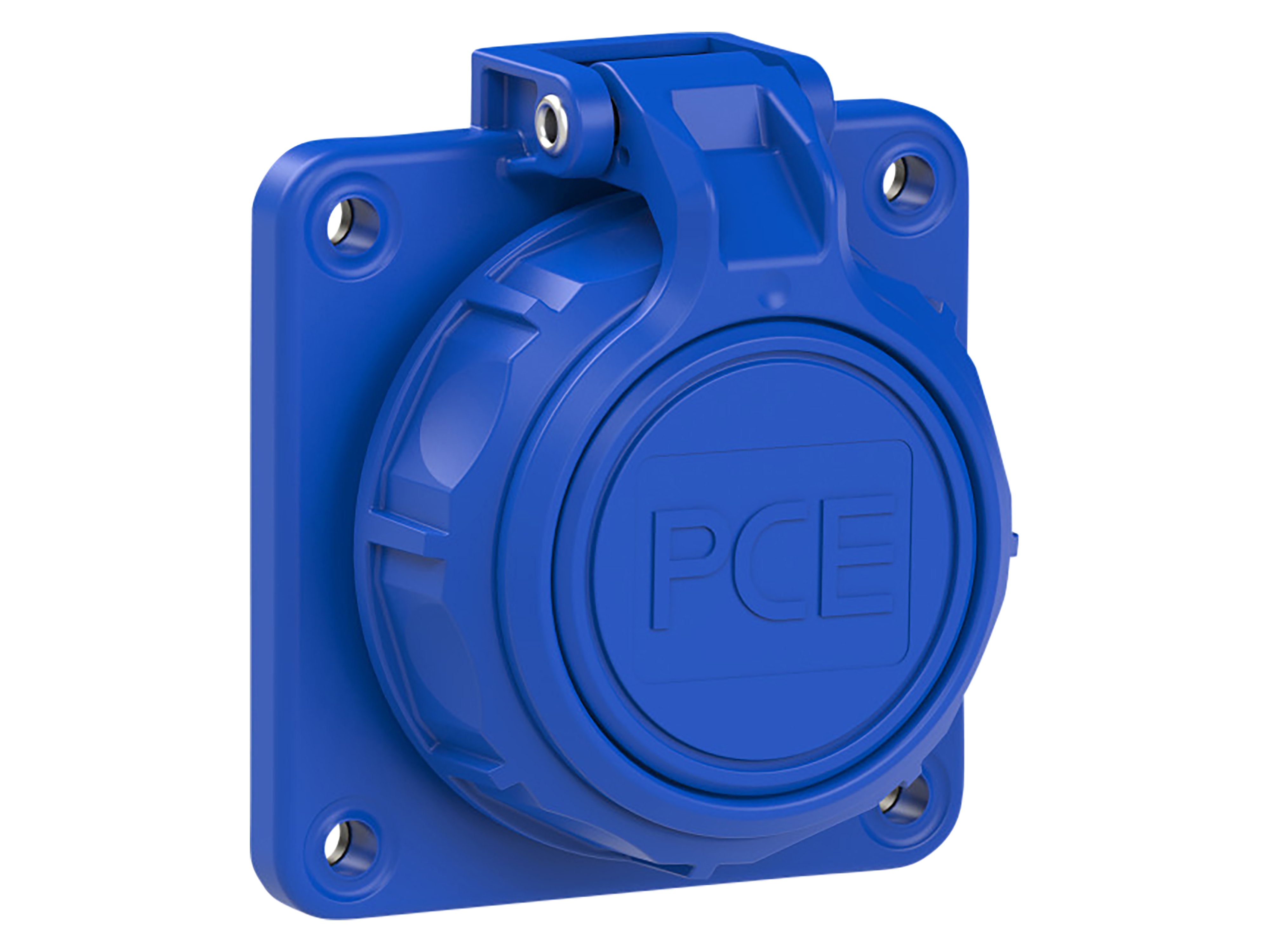 PCE Anbaudose Nautilus, IP68, 75x75 mm, mit Klappdeckel