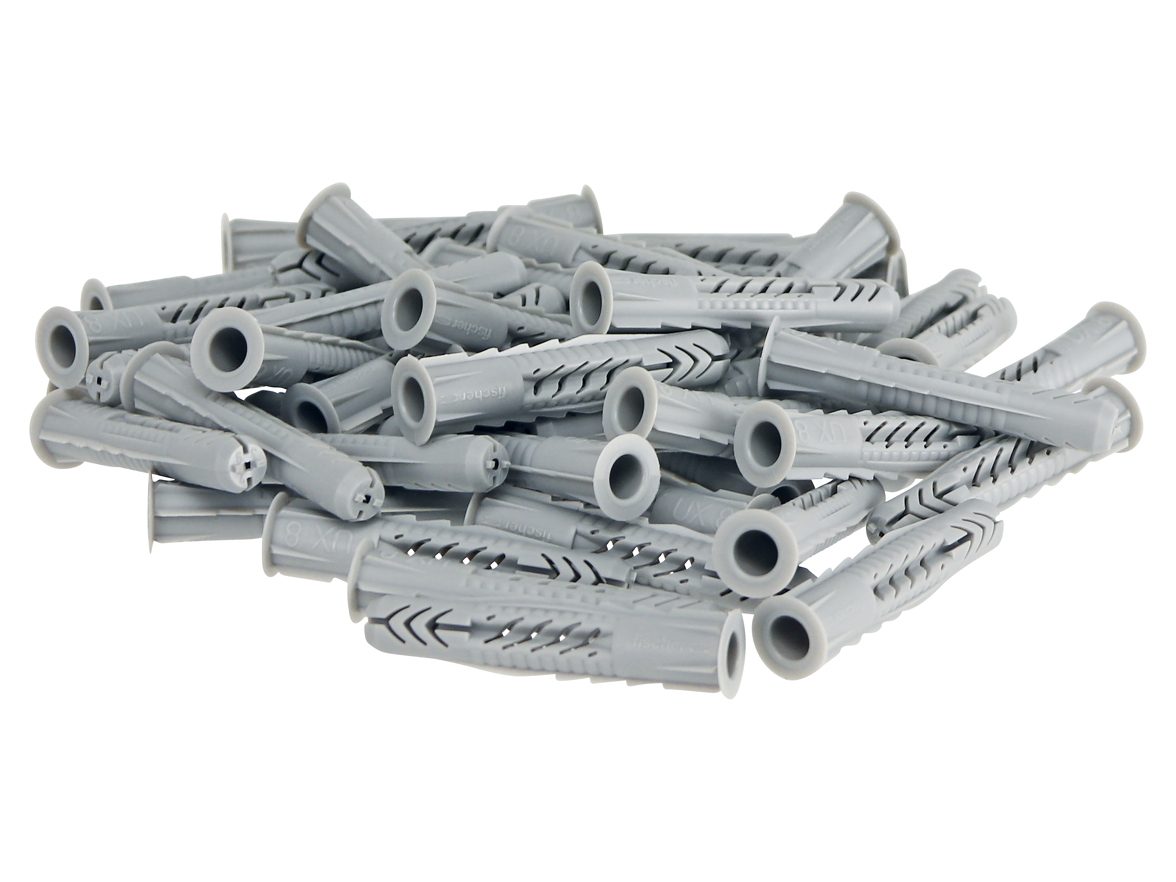 FISCHER Universaldübel UX 8x50 R, 8mm, 50 Stück, mit Rand