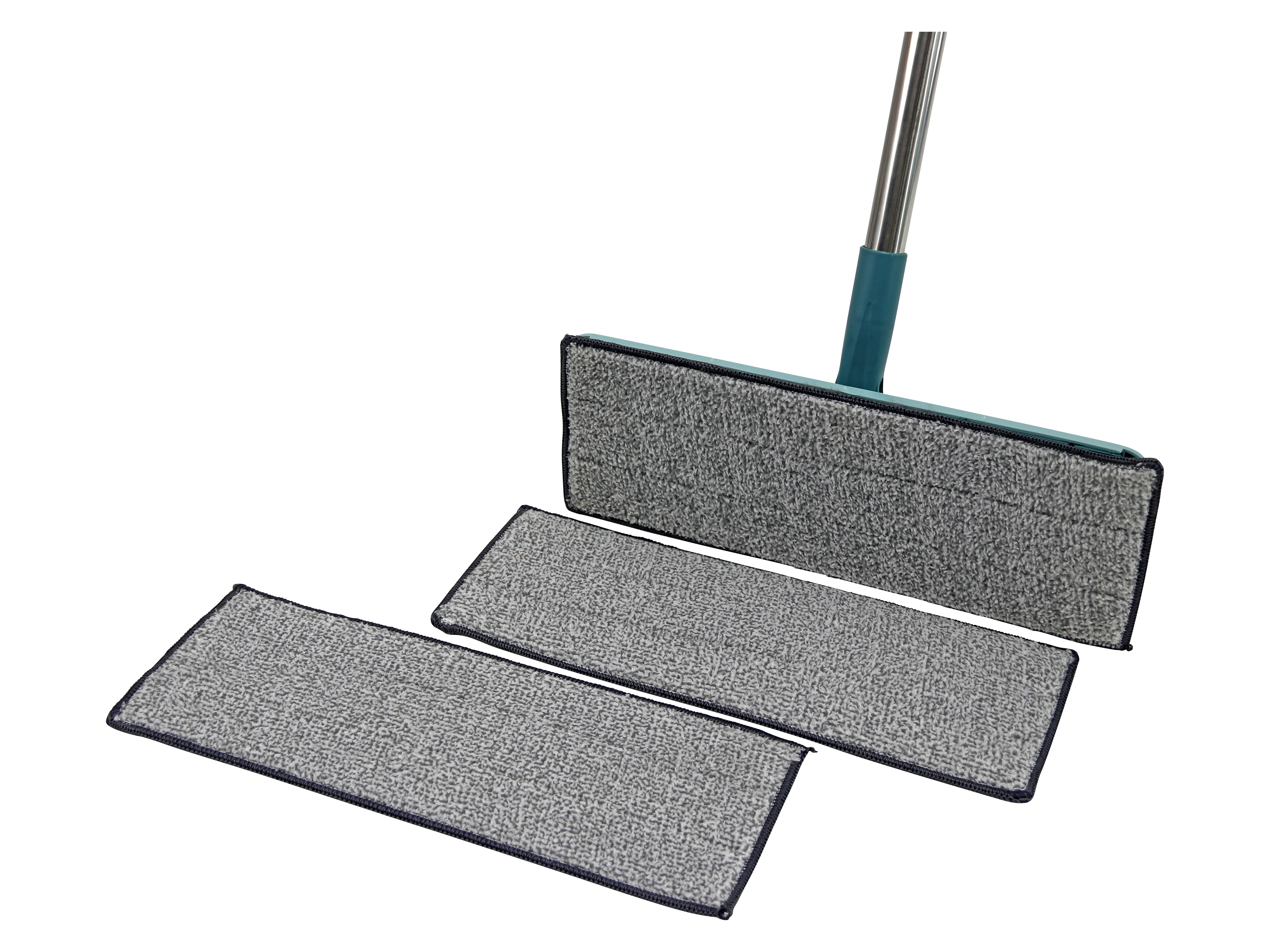 PUREWISH Bodenwisch-Set mit Eimer und Wischbezügen