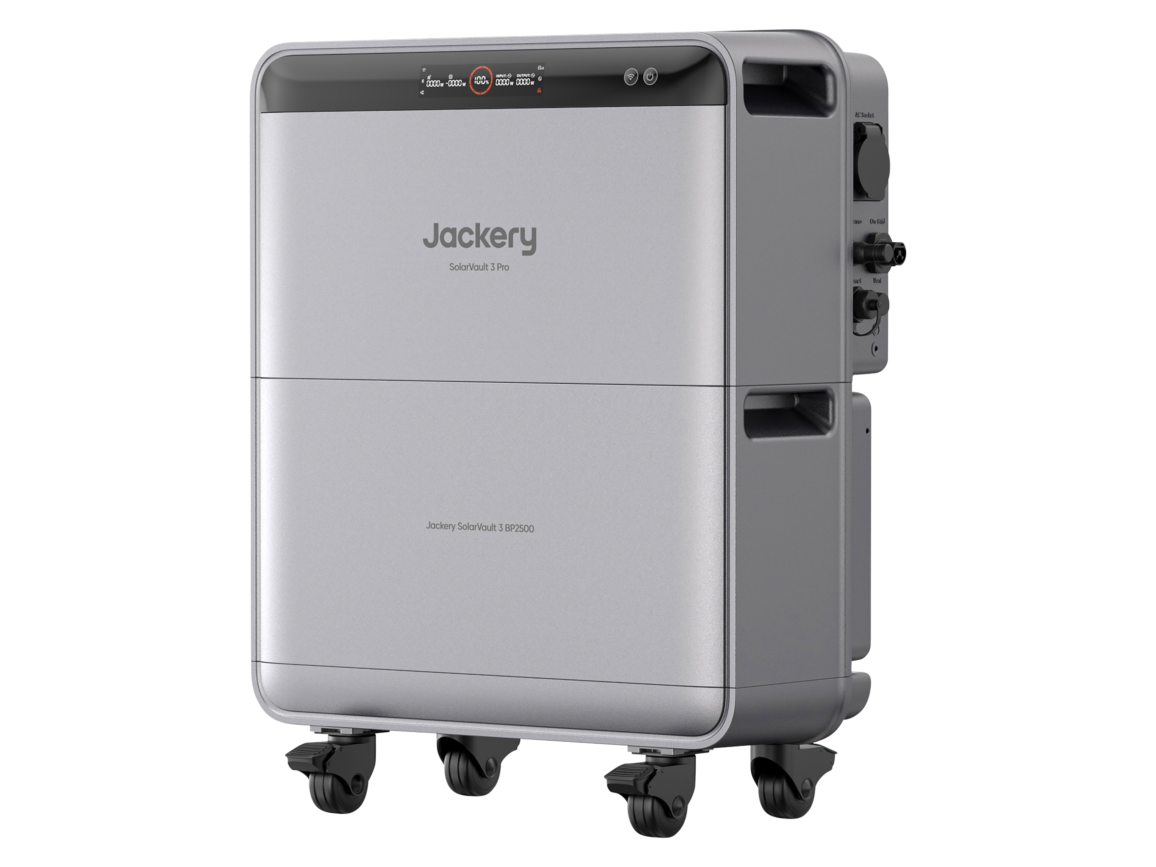 JACKERY Balkonkraftwerk SolarVault 3 Pro, 2520 Wh, Solarspeicher