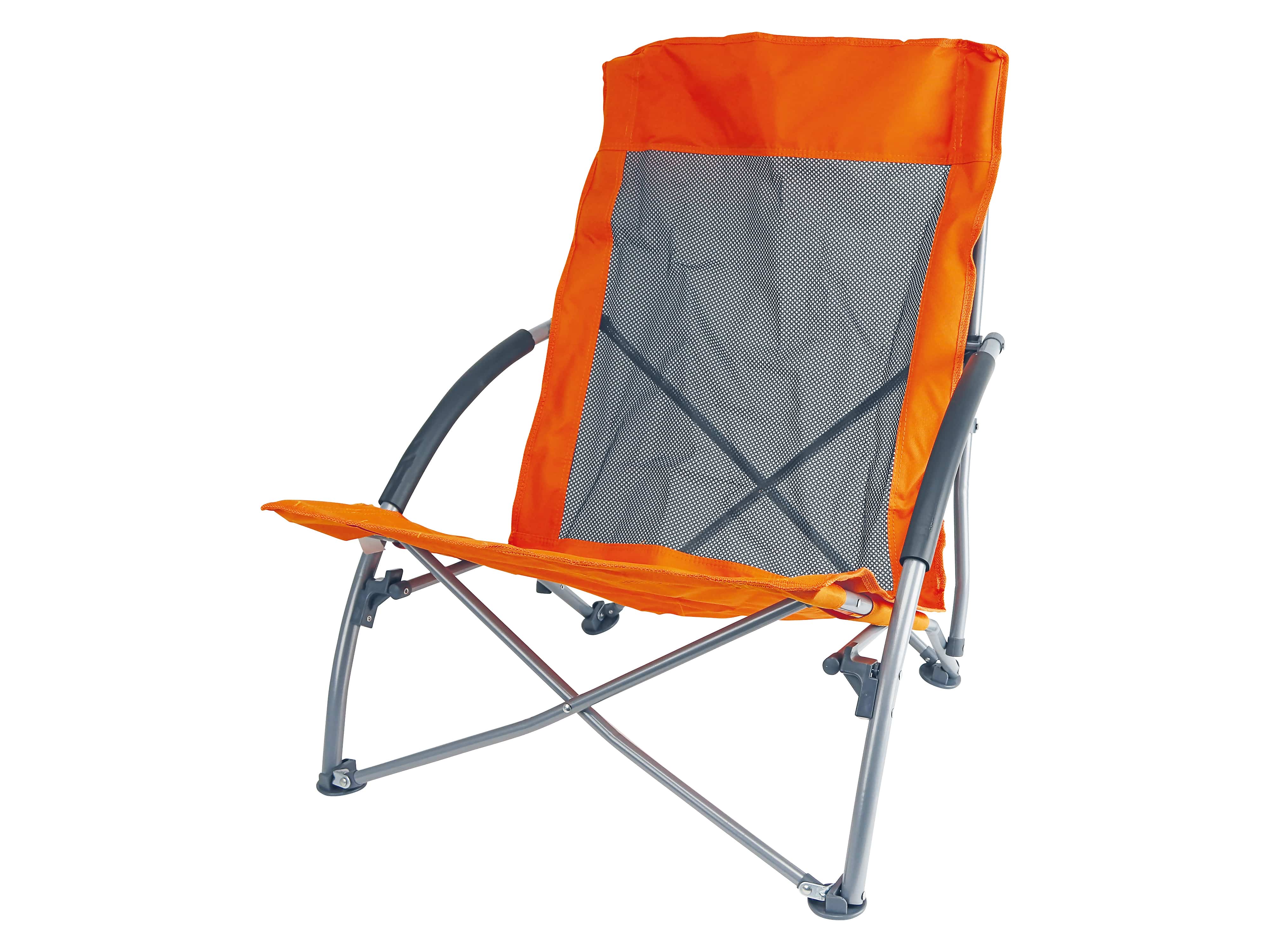 Strandstuhl, faltbar, 55x55x65, orange