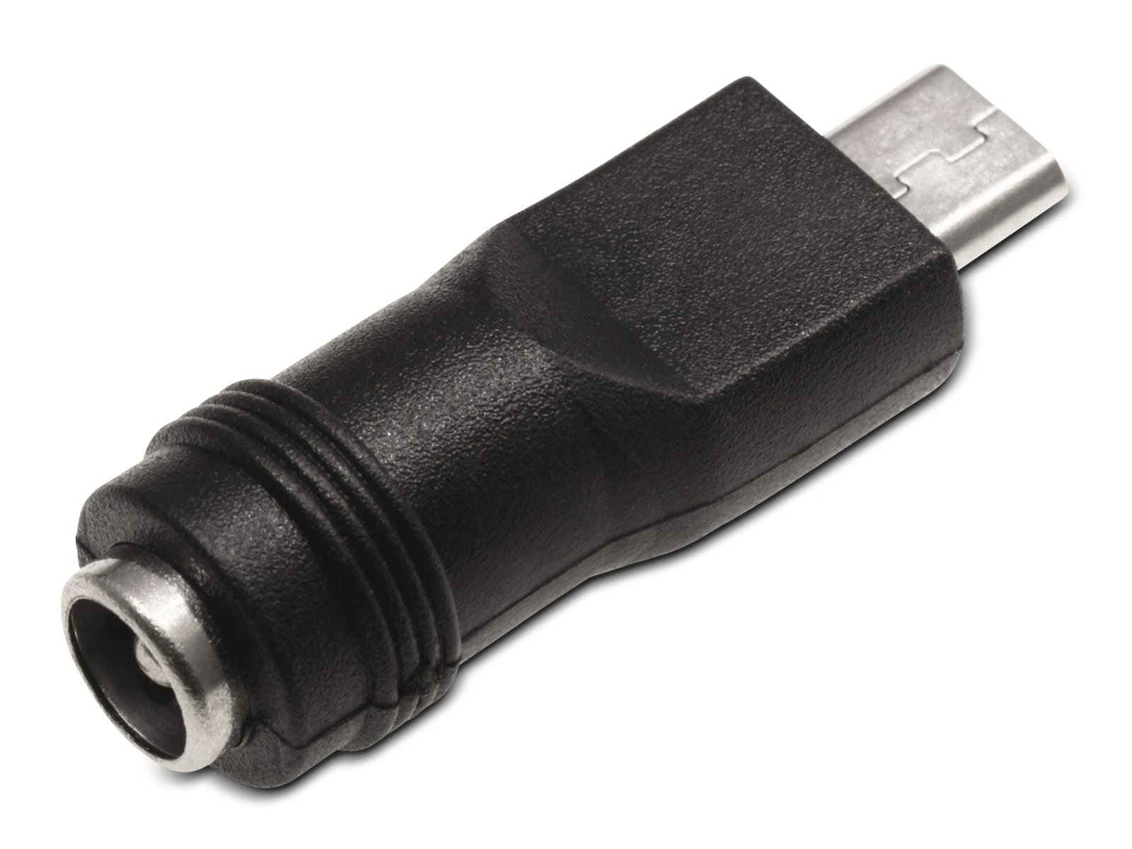 Hohlsteckeradapter, 5,5/2,1 Hohlkupplung auf Micro-USB-Stecker Hohlsteckeradapter, 5,5/2,1 Hohlkupplung auf Micro-USB-Stecker