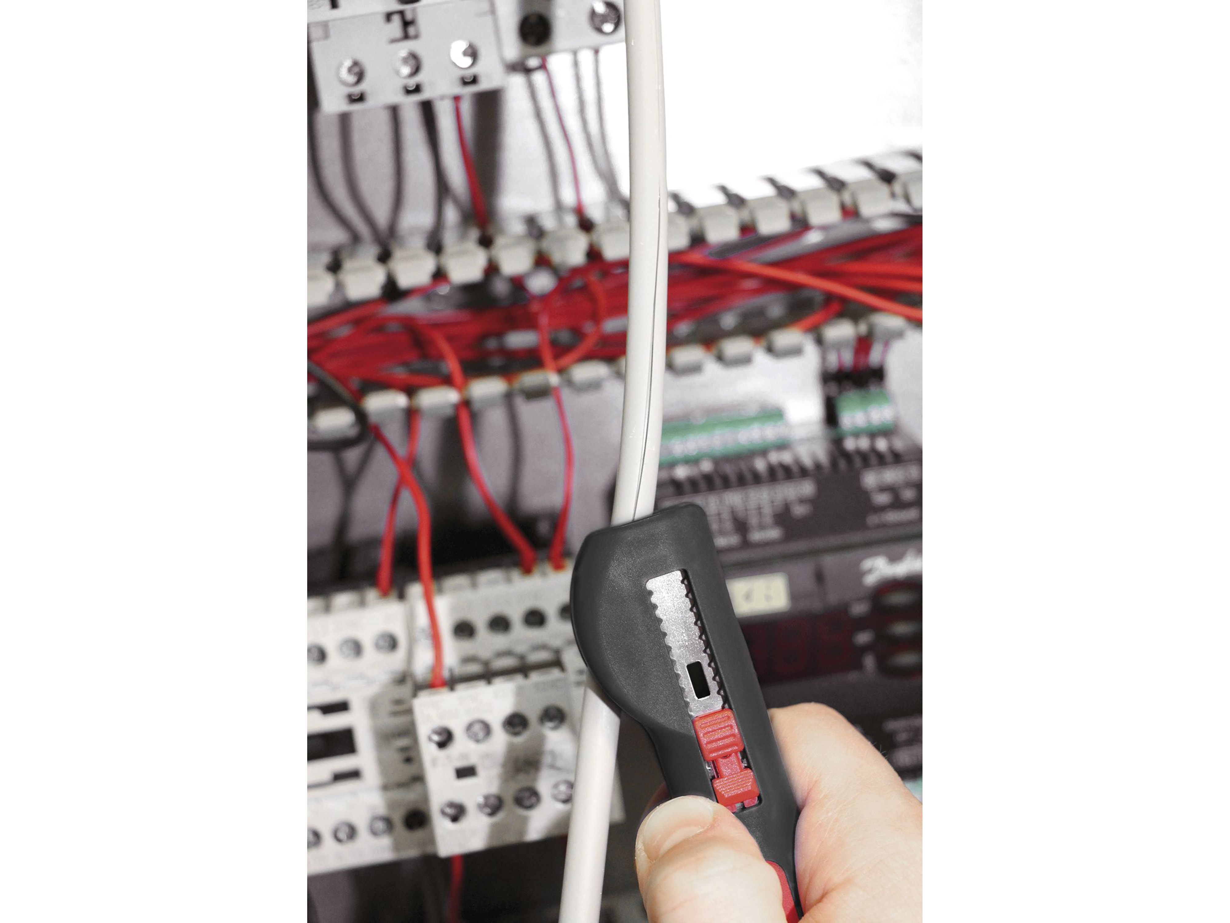 WIHA Abisolier-Multitool 44242, für Rundkabel, 125 mm