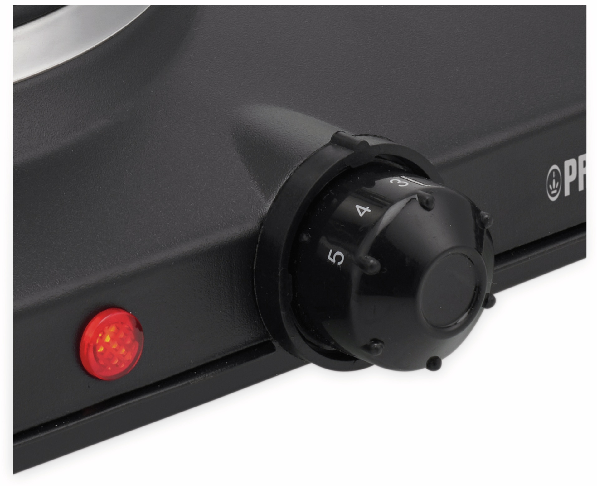 PRINCESS Doppelkochplatte 303021, schwarz, 2000 W