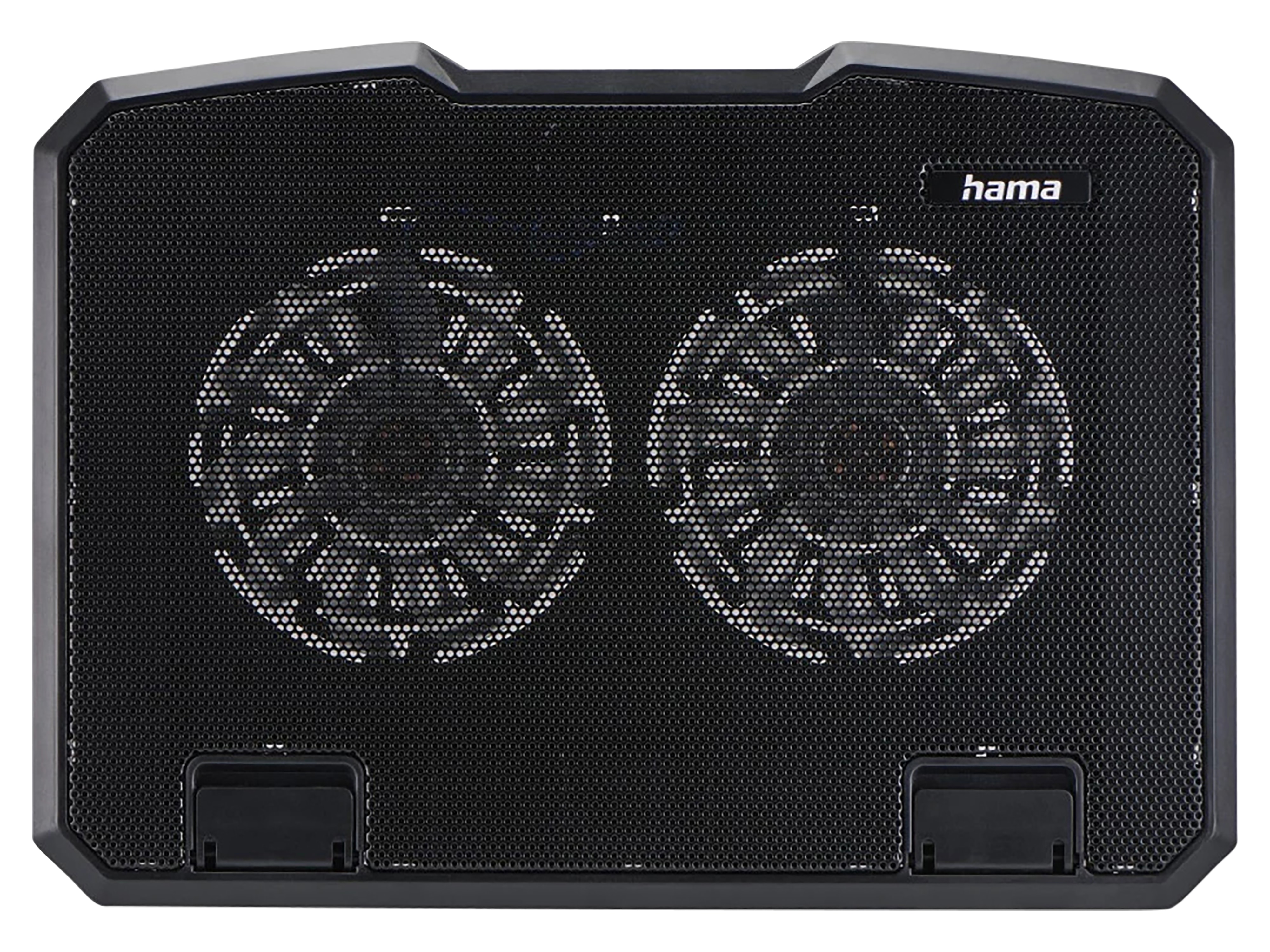 HAMA Notebookkühler 126806 Black Metal