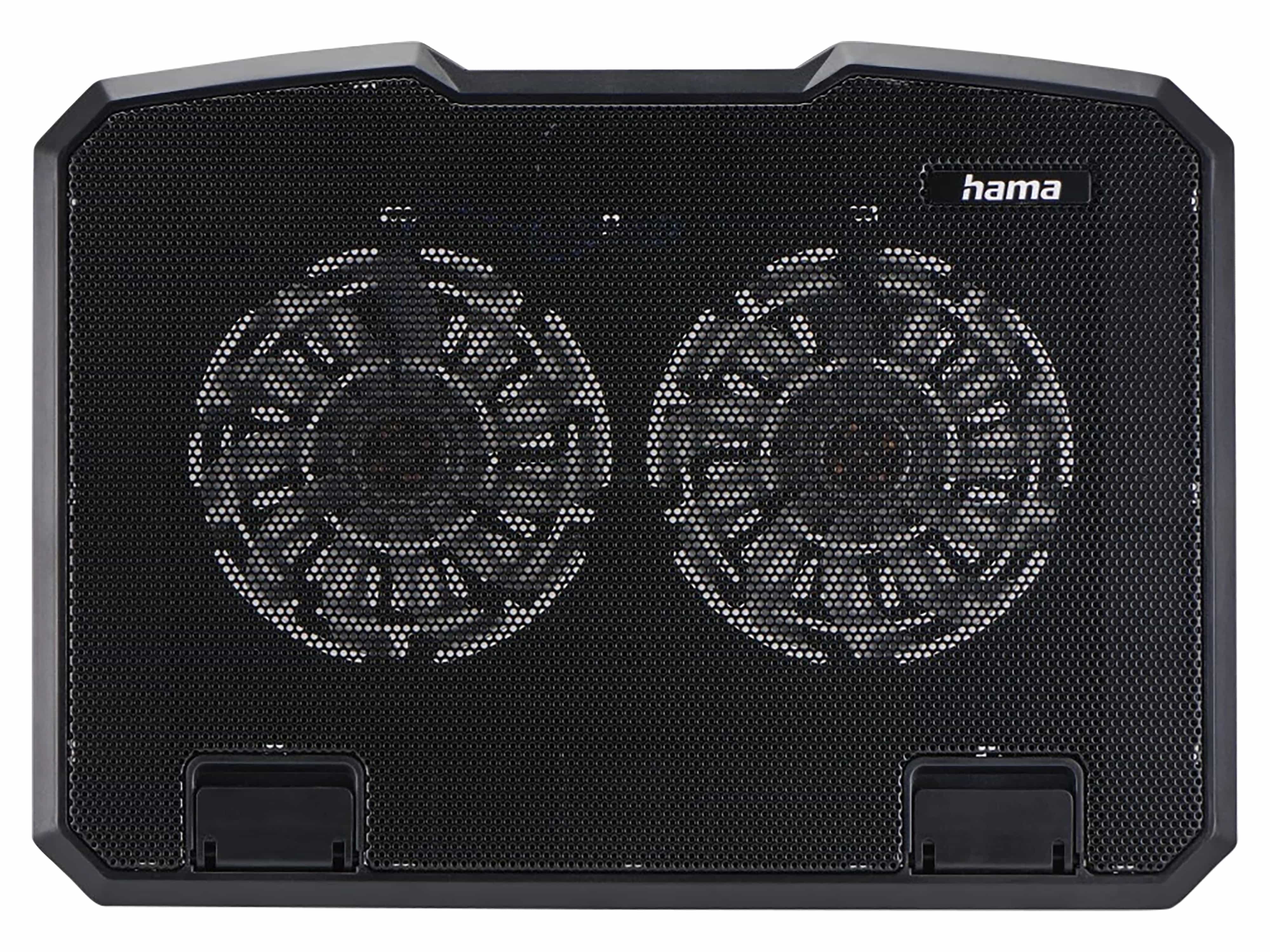 HAMA Notebookkühler 126806 Black Metal HAMA Notebookkühler 126806 Black Metal