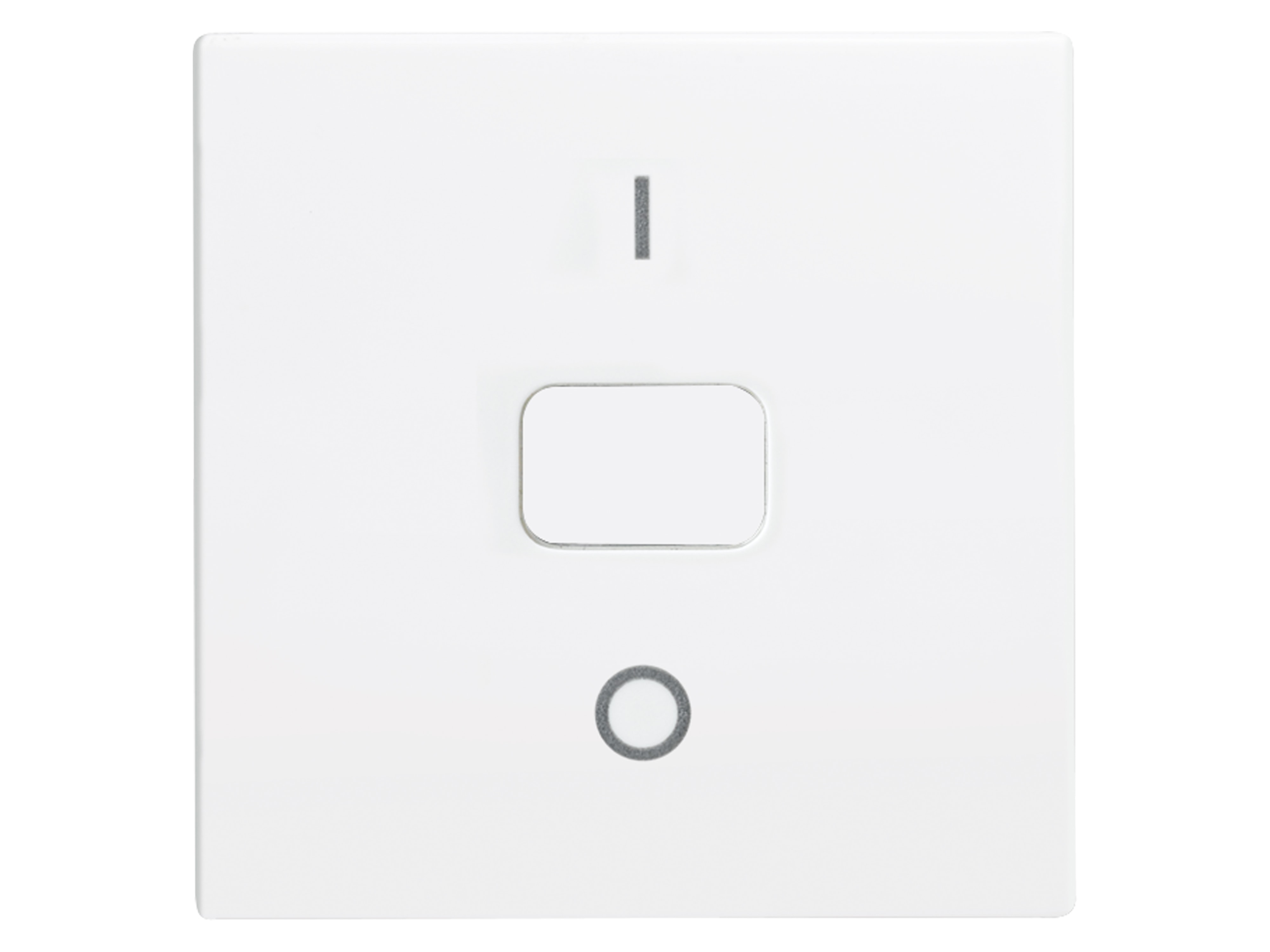 BUSCH-JAEGER Wippe 2502-914, mit Aufdruck, alpinweiß