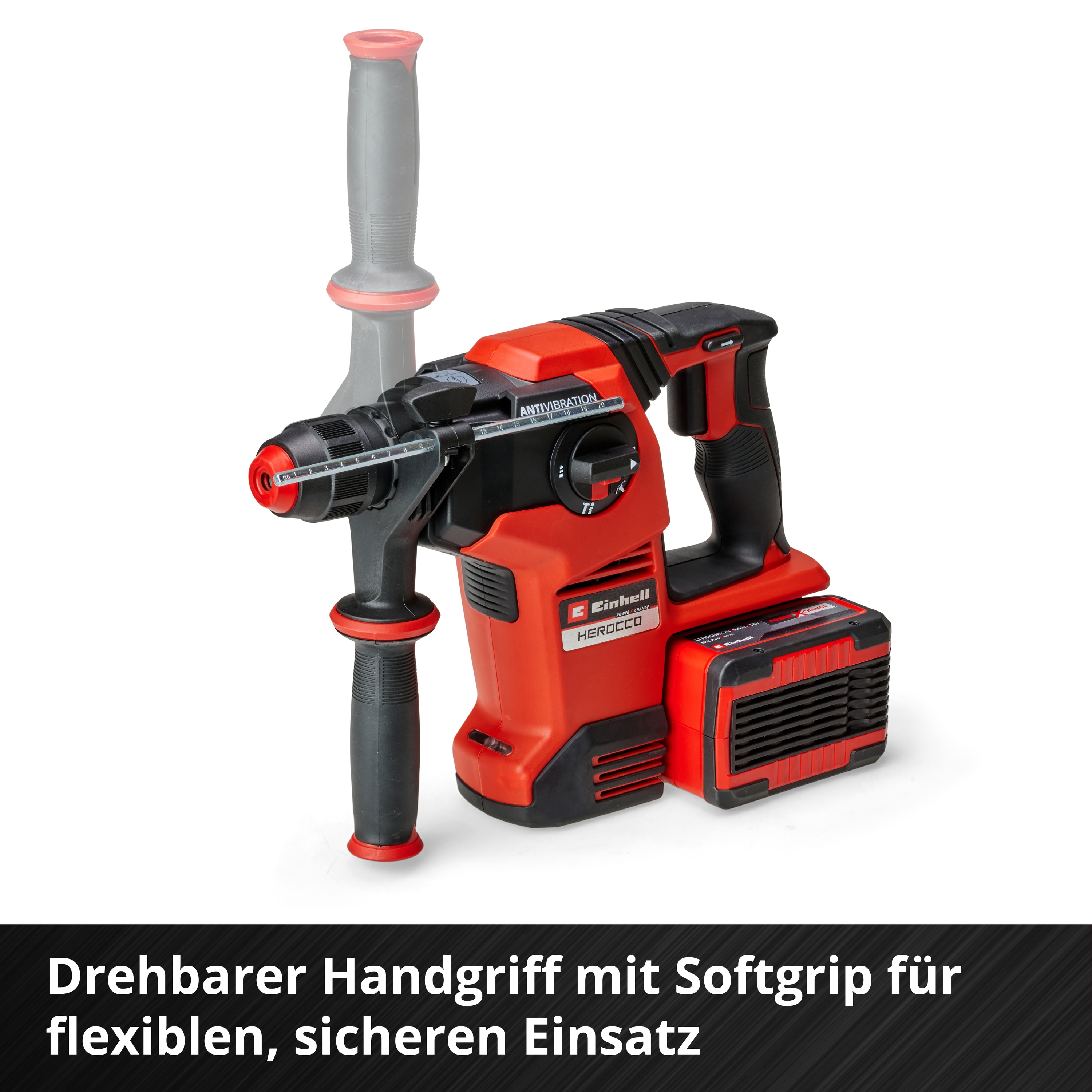 EINHELL PROFESSIONAL Akku-Bohrhammer HEROCCO 36/28 Kit (2x 4,0 Ah)