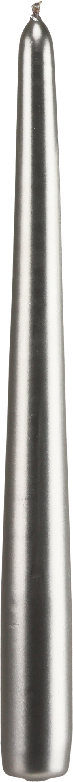 WIEDEMANN Tafelkerze, silber, 250/25 mm