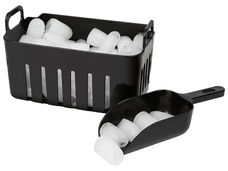 CLATRONIC Eiswürfelbereiter EWB 3798, ca. 8-10 kg Eiswürfel in 24h, ECO Save