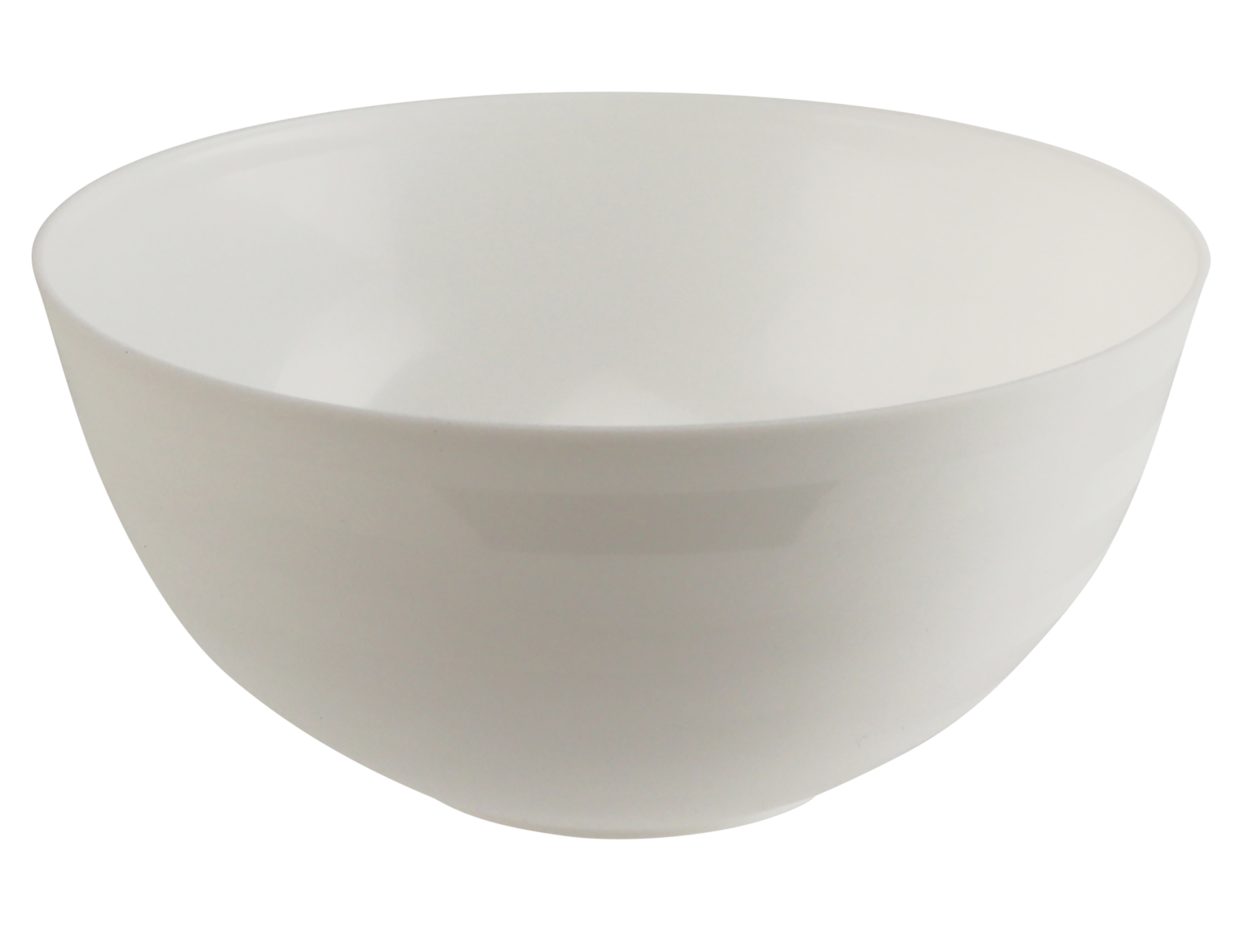 Camping-Schalen, 6-teilig, weiß, Ø 140mm
