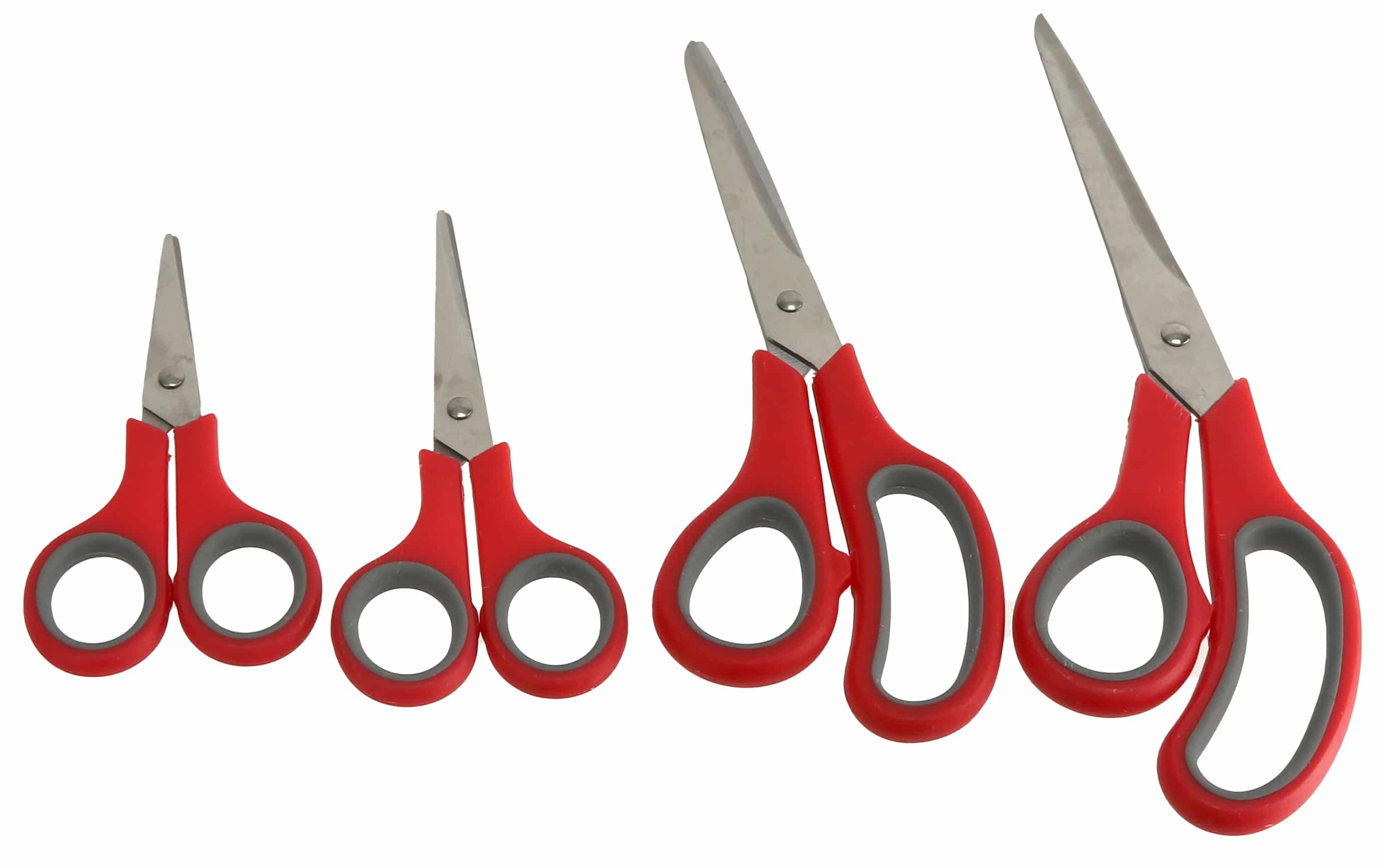 ALPINA Scheren-Set, 4 teilig, verschiedene Farben ALPINA Scheren-Set, 4 teilig, verschiedene Farben