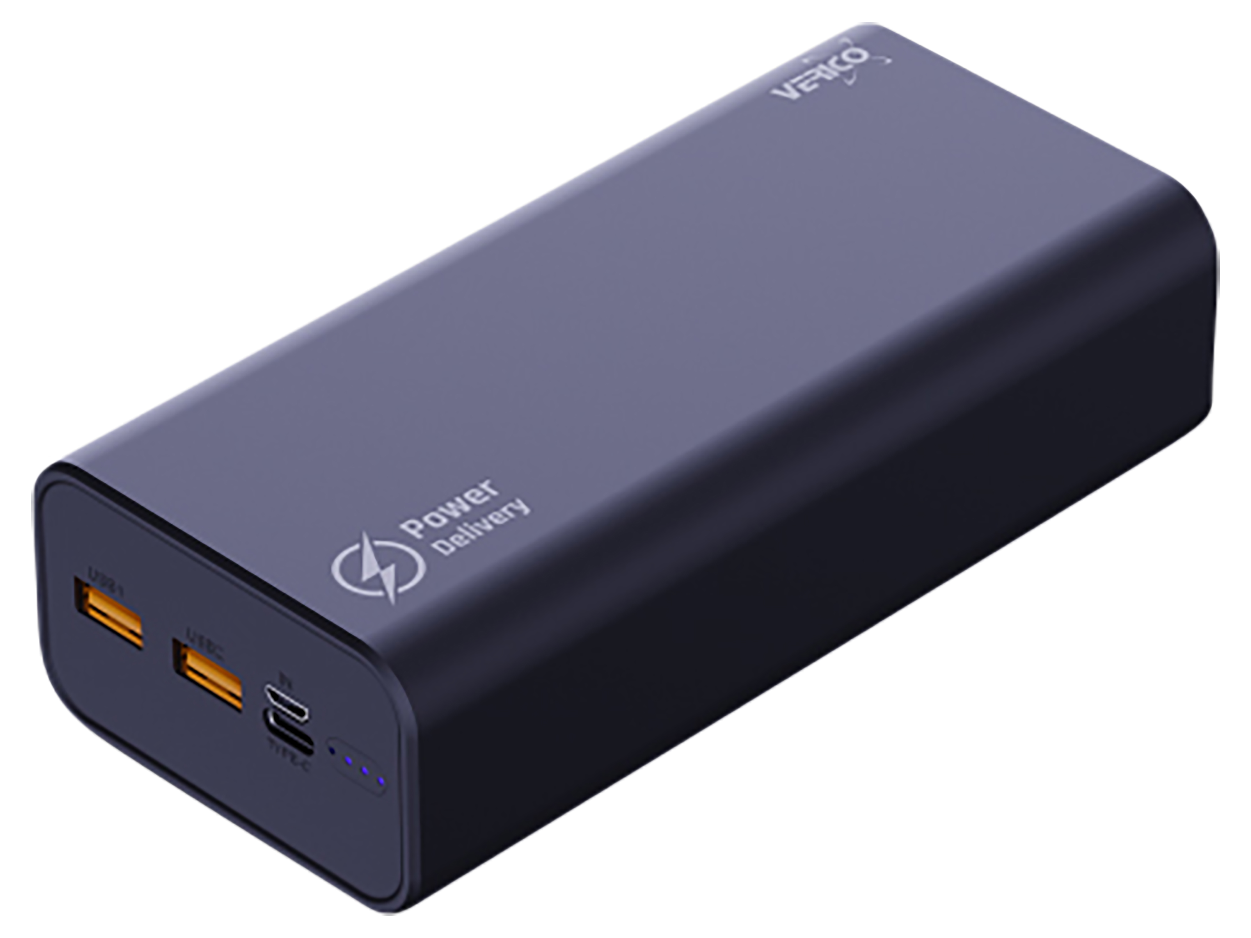 VERICO Powerbank POWERPRO PD V2, 22,5W, 24.000mAh, 2xUSB-C, 1xMicro-USB, 1xTyp-C VERICO Powerbank POWERPRO PD V2, 22,5W, 24.000mAh, 2xUSB-C, 1xMicro-USB, 1xTyp-C