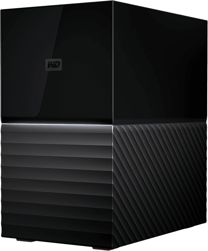 WESTERN DIGITAL USB 3.0 HDD My Book Duo, 12 TB, WDBFBE0120JBK