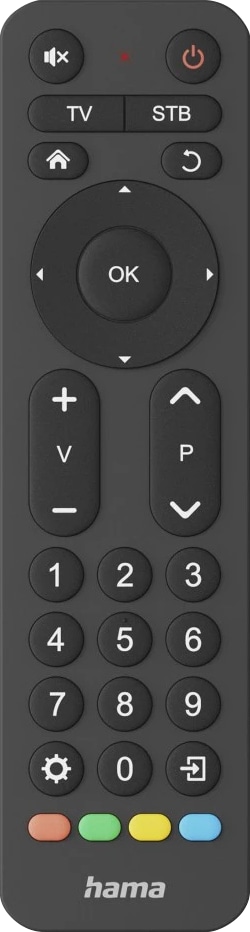 HAMA Fernbedienung 00221056 IR Wireless TV Drucktasten HAMA Fernbedienung 00221056 IR Wireless TV Drucktasten