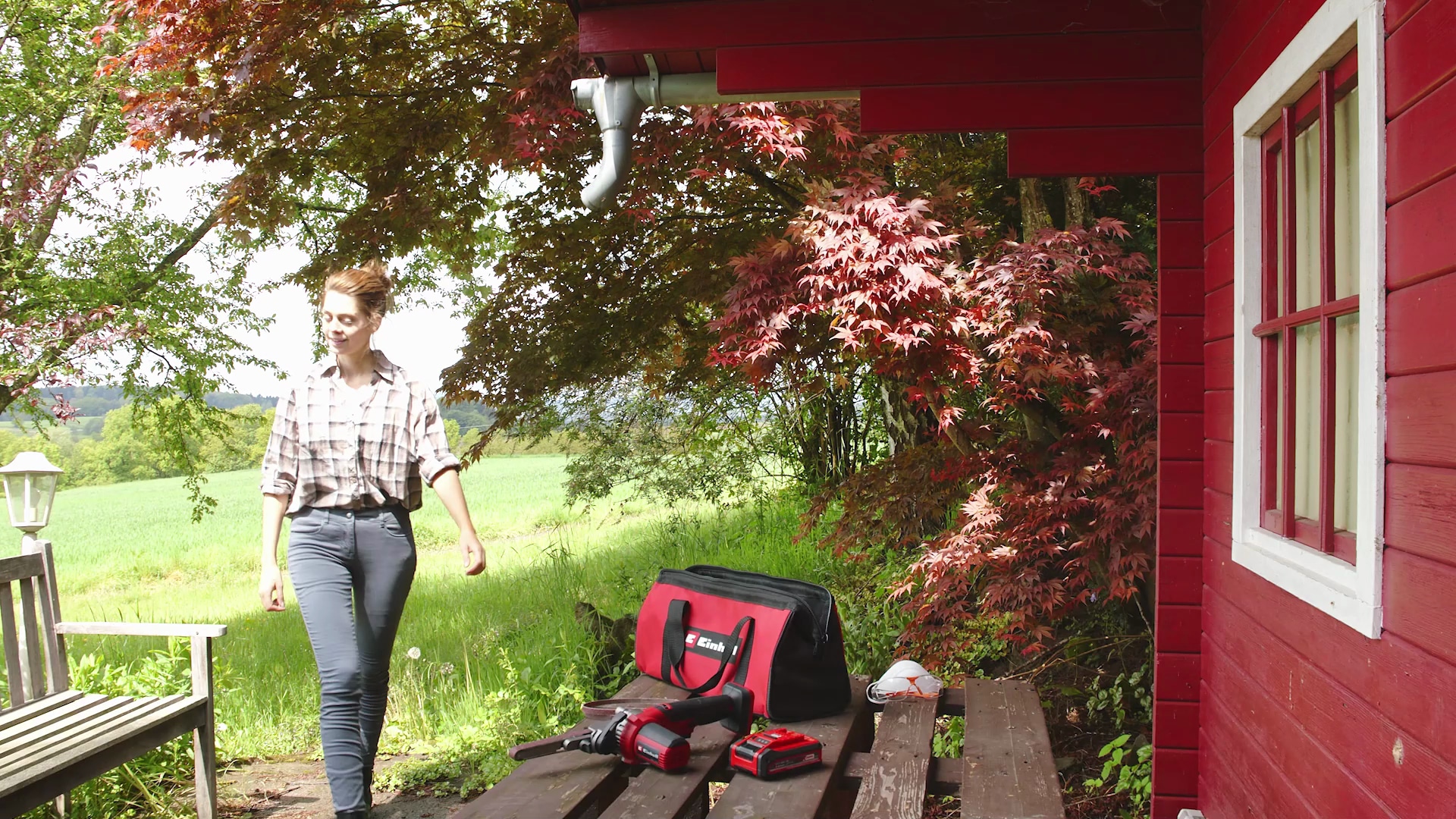 EINHELL Akku-Bandfeile TE-BF 18 Li Kit (1x 4,0 Ah)