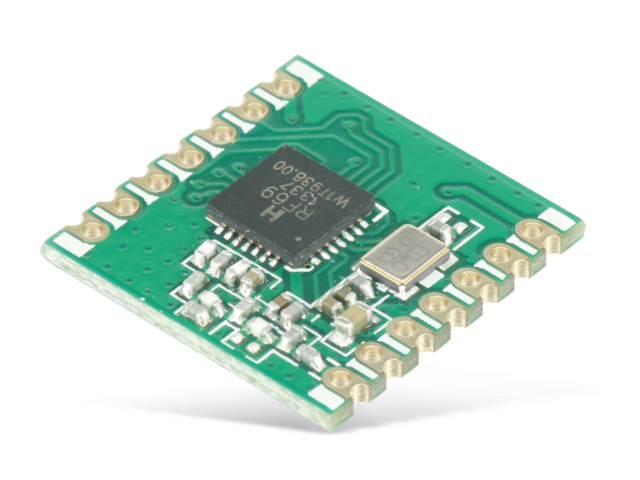 Funkmodul HOPERF RFM69CW, 433 MHz, TX/RX