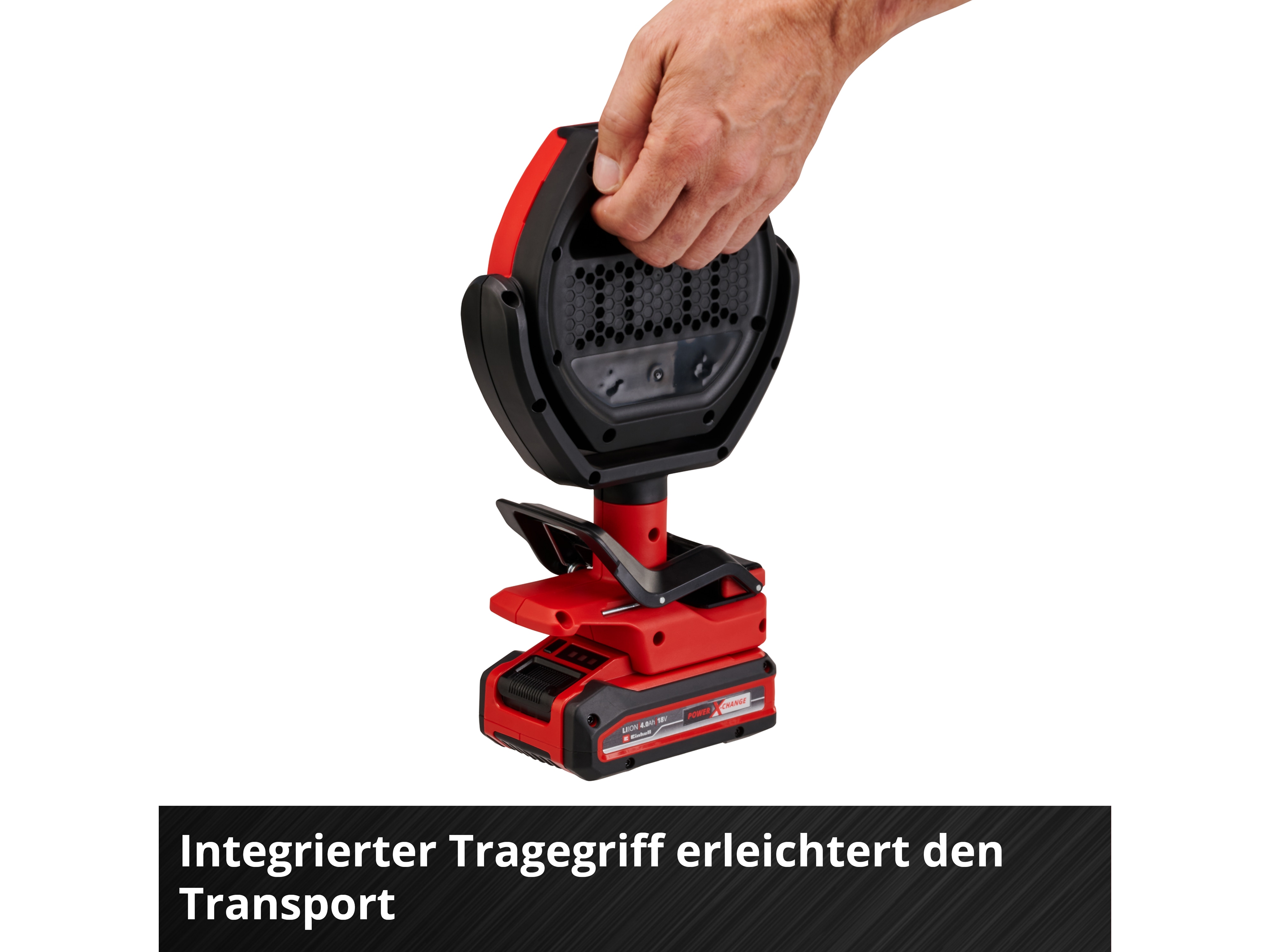 EINHELL Akku-Outdoor-Lampe GC-OL 18/1500 Li Kit (1x 4,0 Ah)