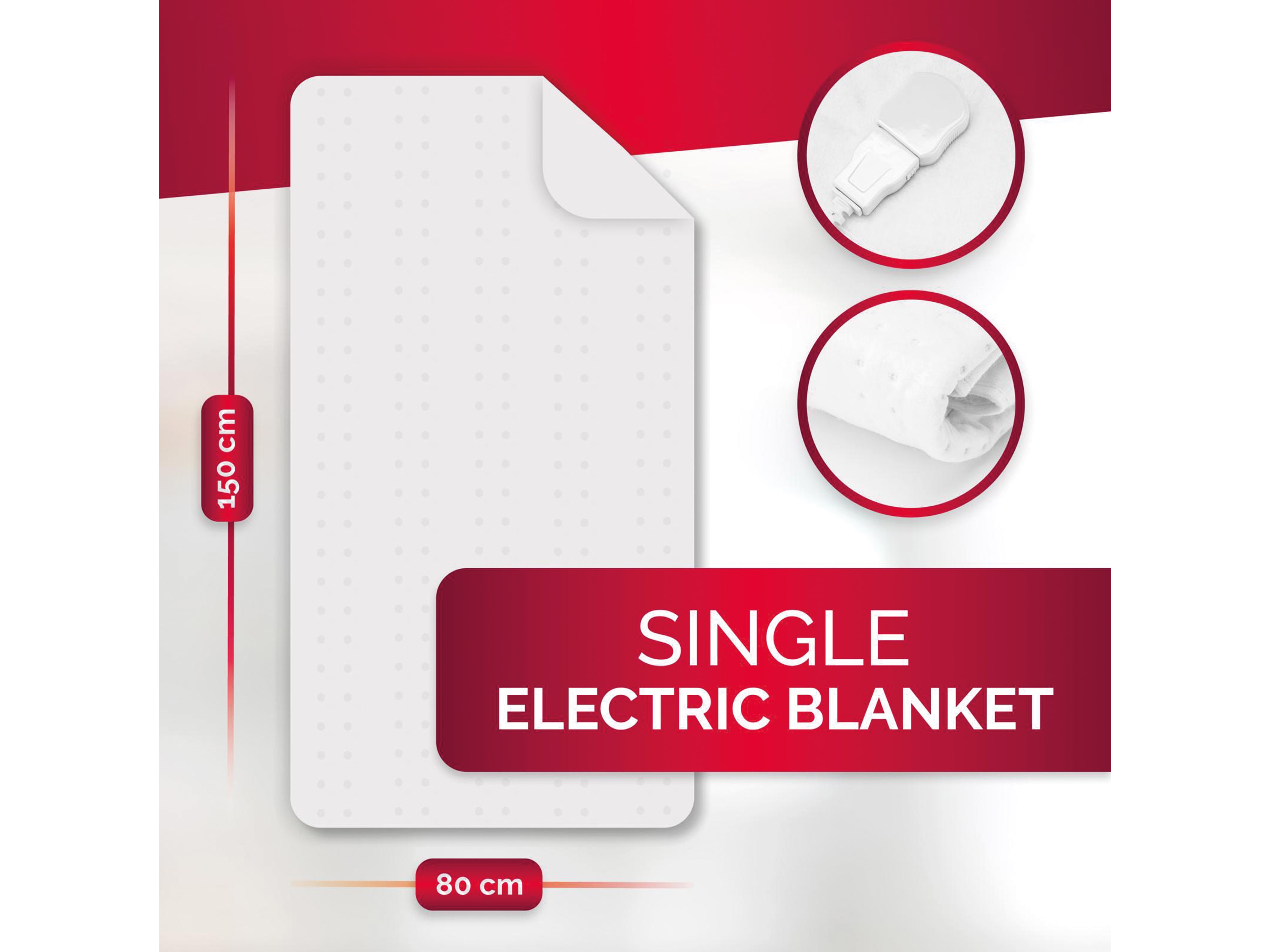 ALPINA Heizdecke 60 W, 80x150 cm