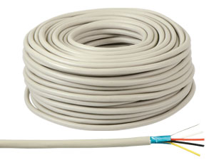 S-IMPULS Telefon-Verlegekabel J-Y(ST)Y, 4x2x0,6 mm², 100 m, grau S-IMPULS Telefon-Verlegekabel J-Y(ST)Y, 4x2x0,6 mm², 100 m, grau