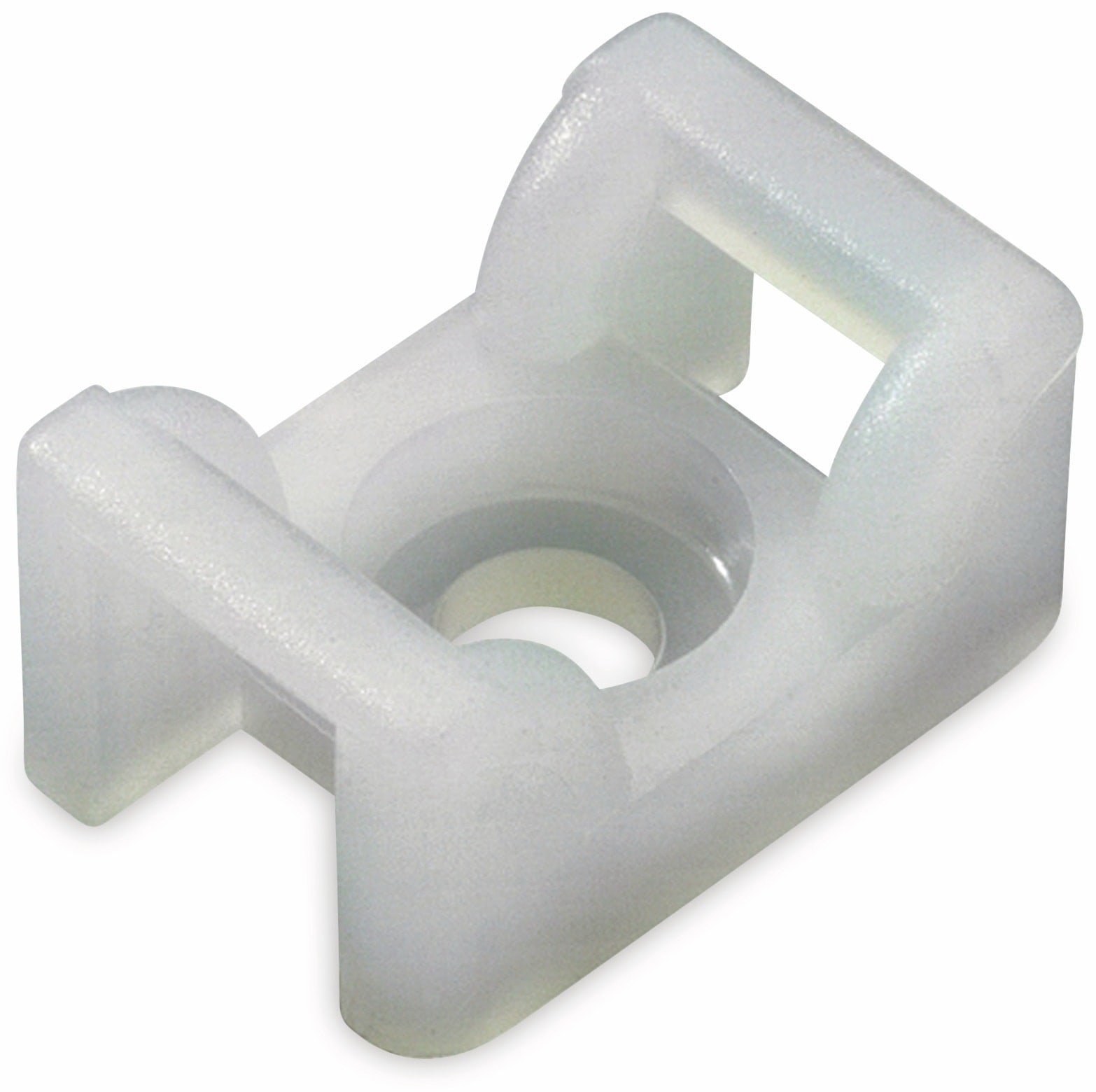 HELLERMANNTYTON Befestigungssockel für Kabelbinder, 151-24619, KR6G5 Natur 1 ST