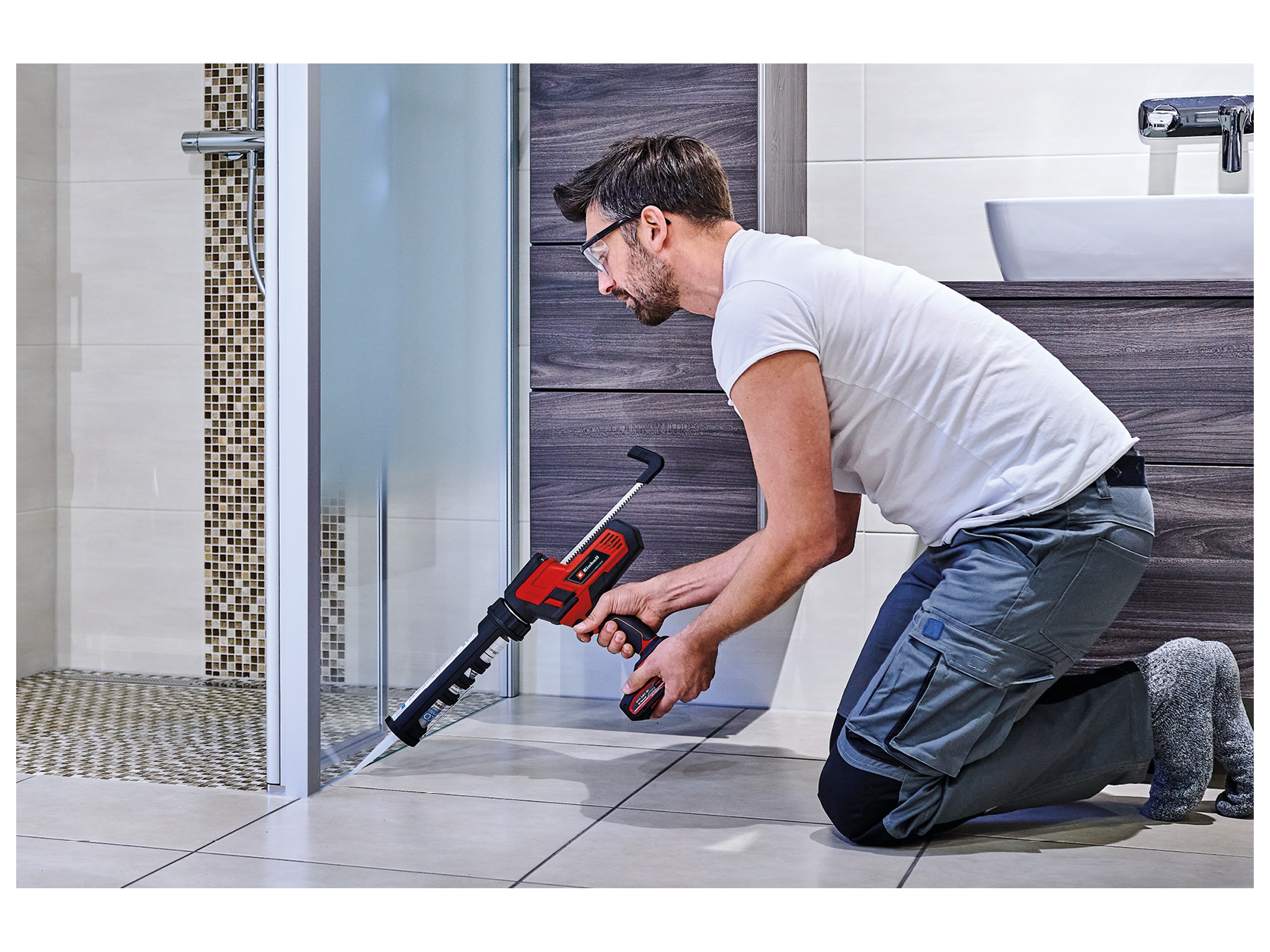 EINHELL Akku-Kartuschenpistole TE-SG 18/10 Li Kit (1x 4,0 Ah)