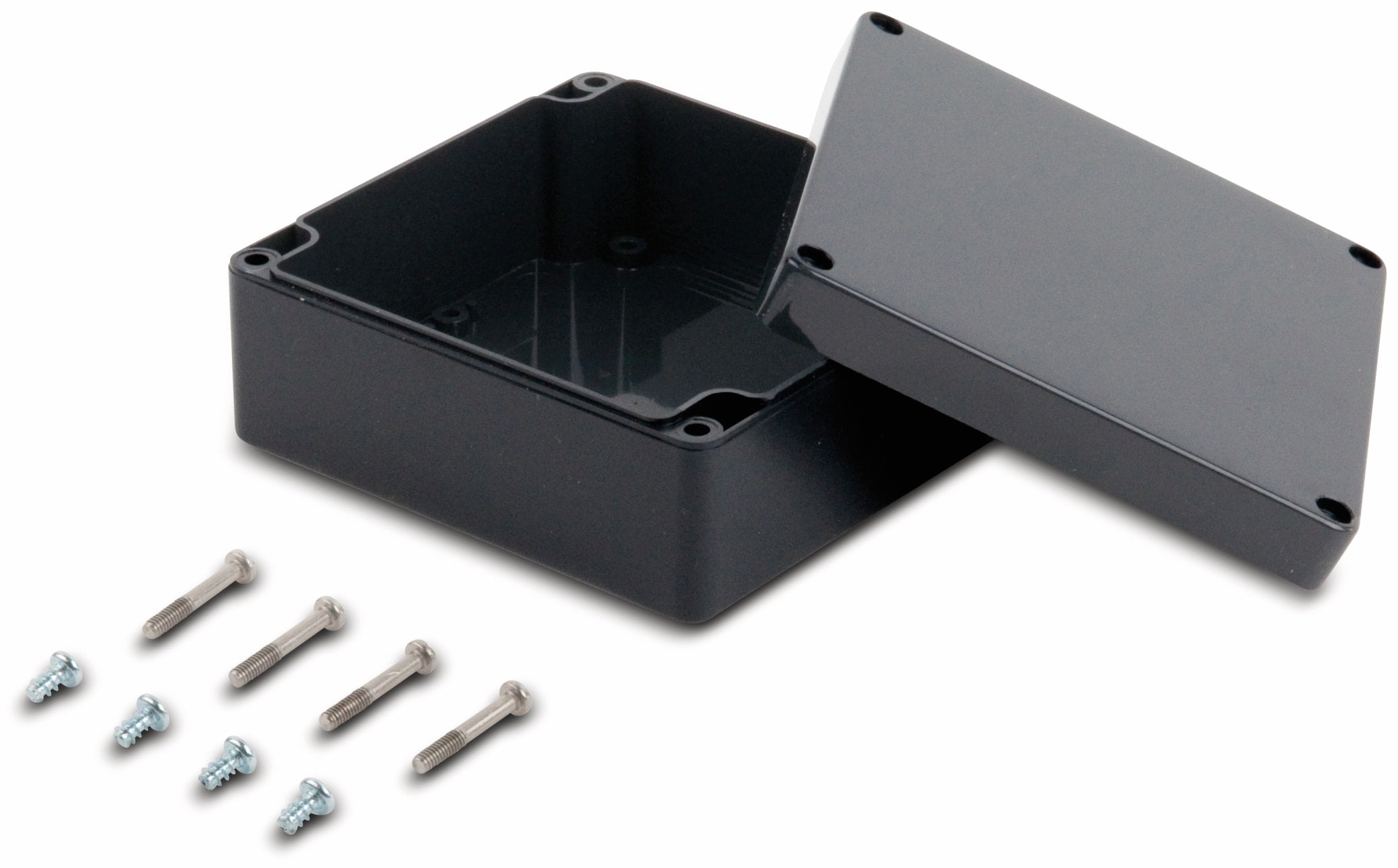 Universalgehäuse, ABS, 122 x 120 x 55 mm, IP66, schiefergrau Universalgehäuse, ABS, 122 x 120 x 55 mm, IP66, schiefergrau
