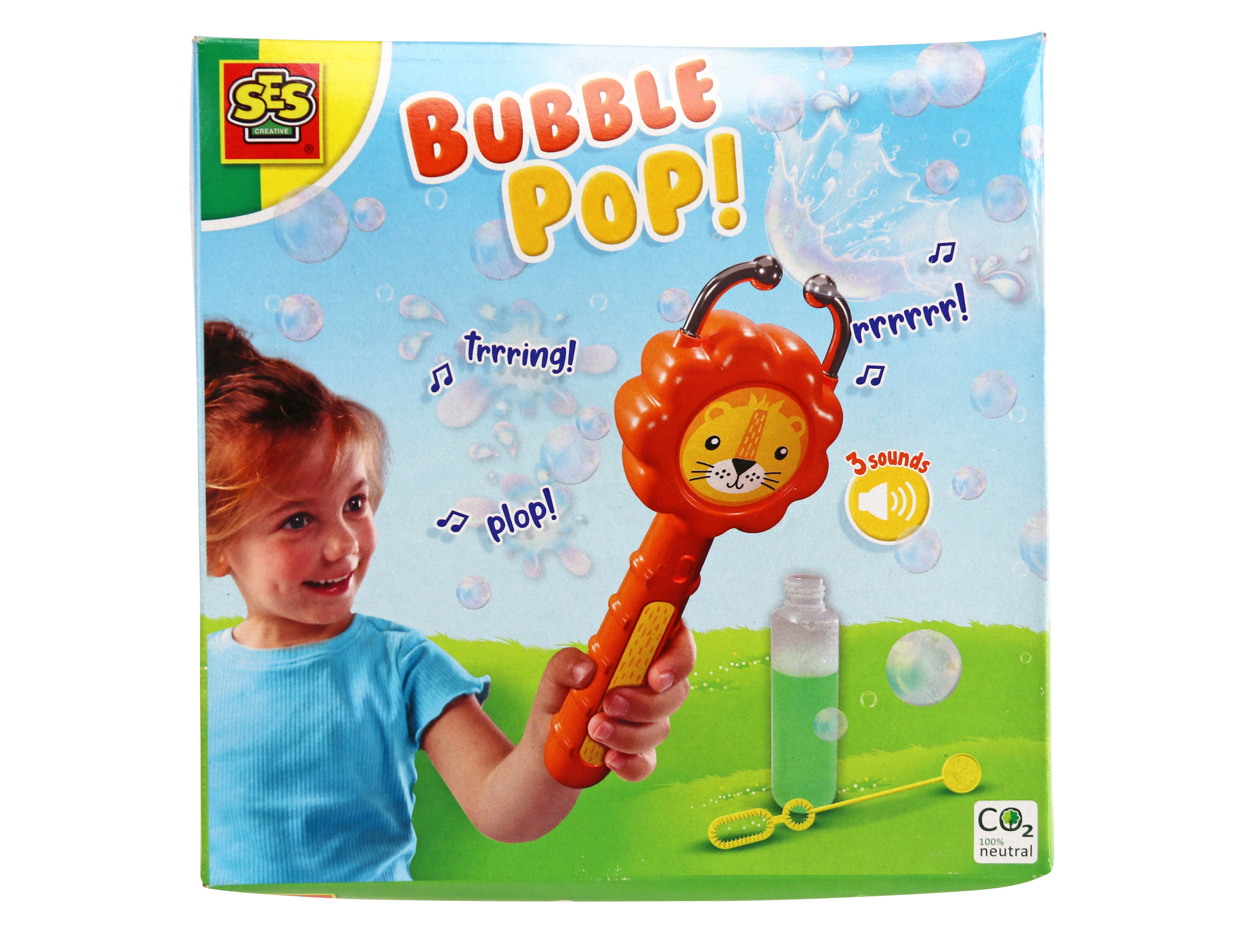 Bubble Pop, Seifenblasen-Platzer, mit Sound, Löwe Bubble Pop, Seifenblasen-Platzer, mit Sound, Löwe