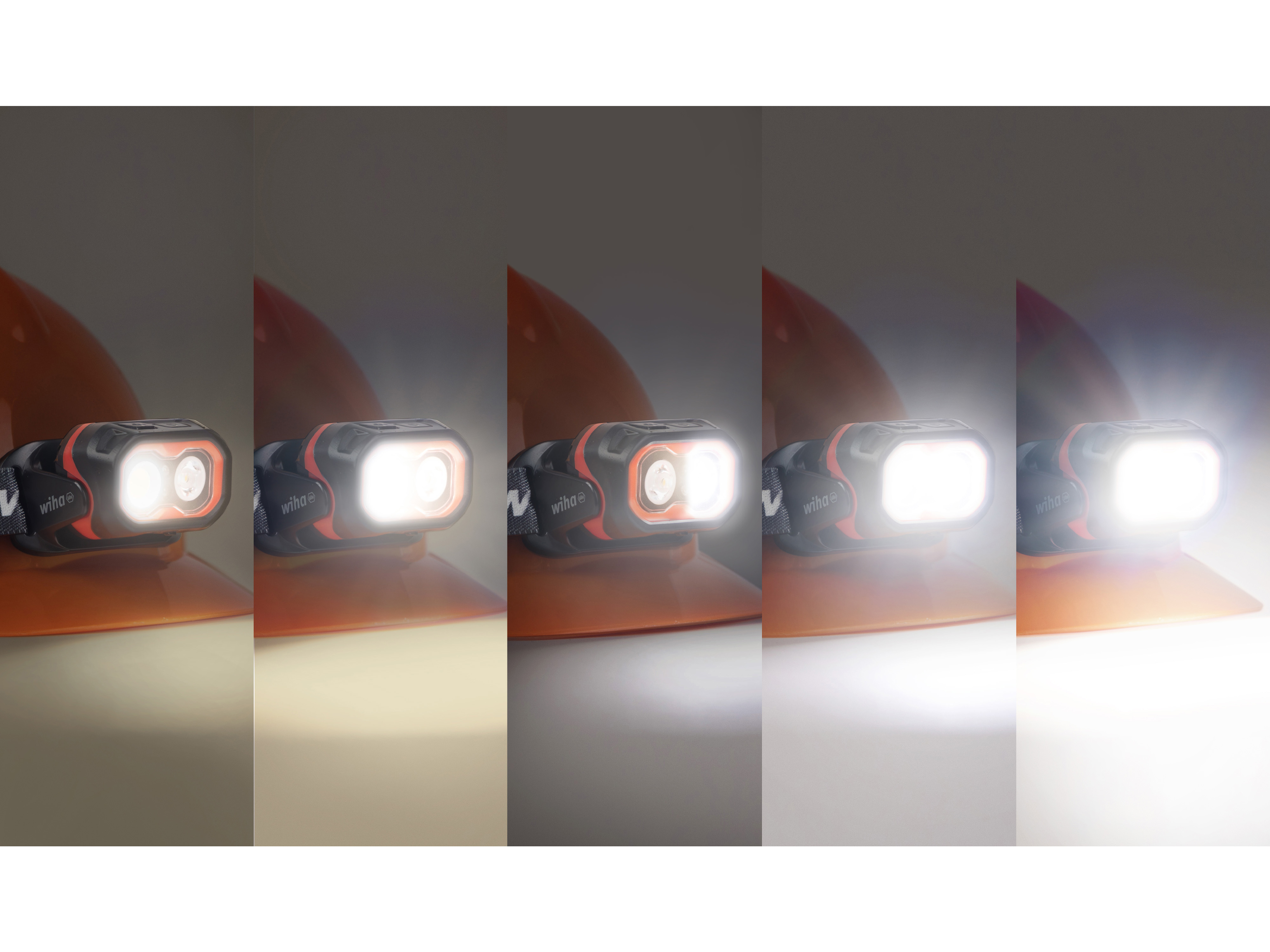 WIHA Stirnlampe, 45700, 500 lm, mit Bewegungssensor