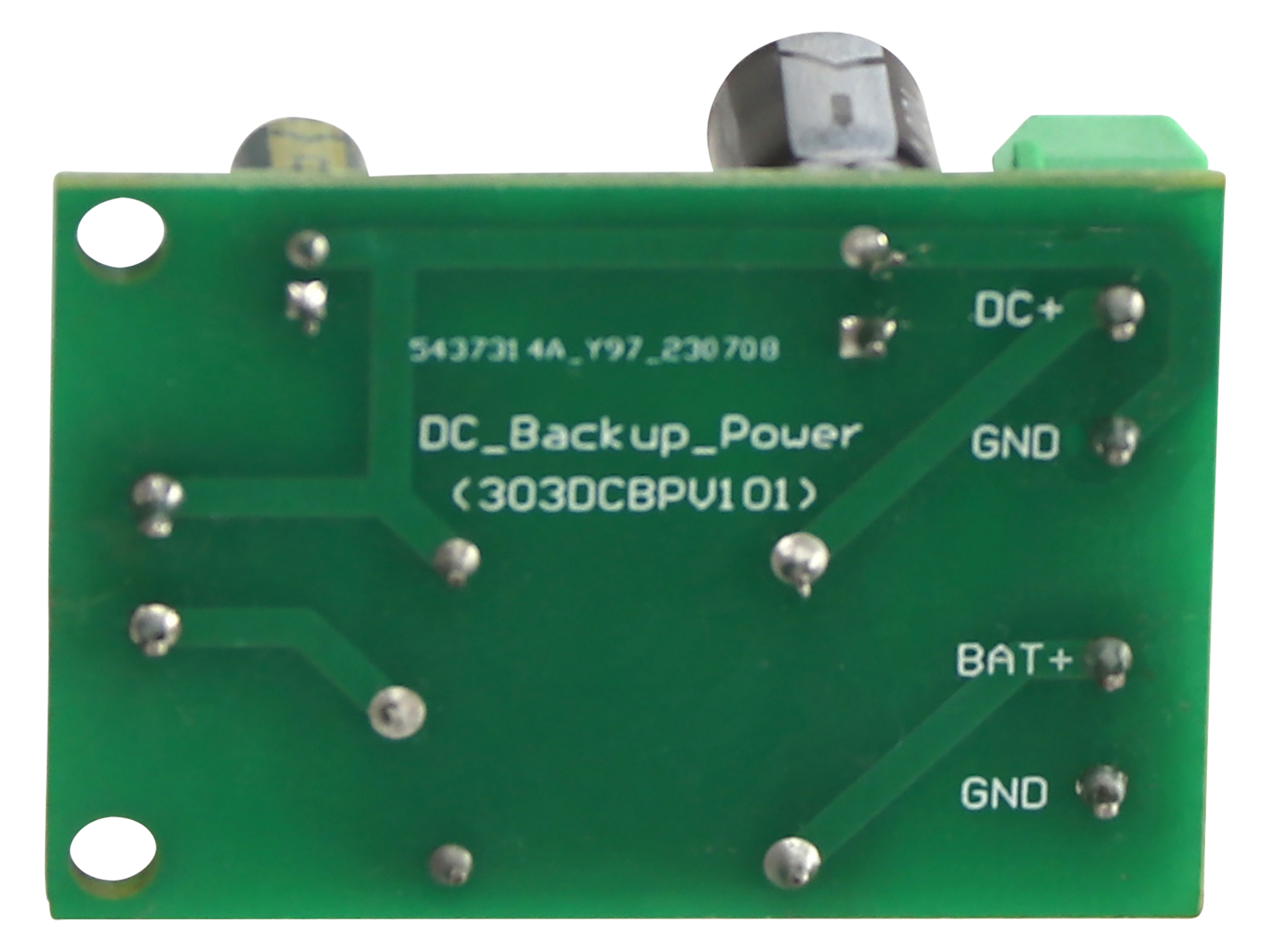 DAYPOWER Backup-Schaltmodul Power-Backup-DC, 2 Kanal, 7-30 V DC, 10 A