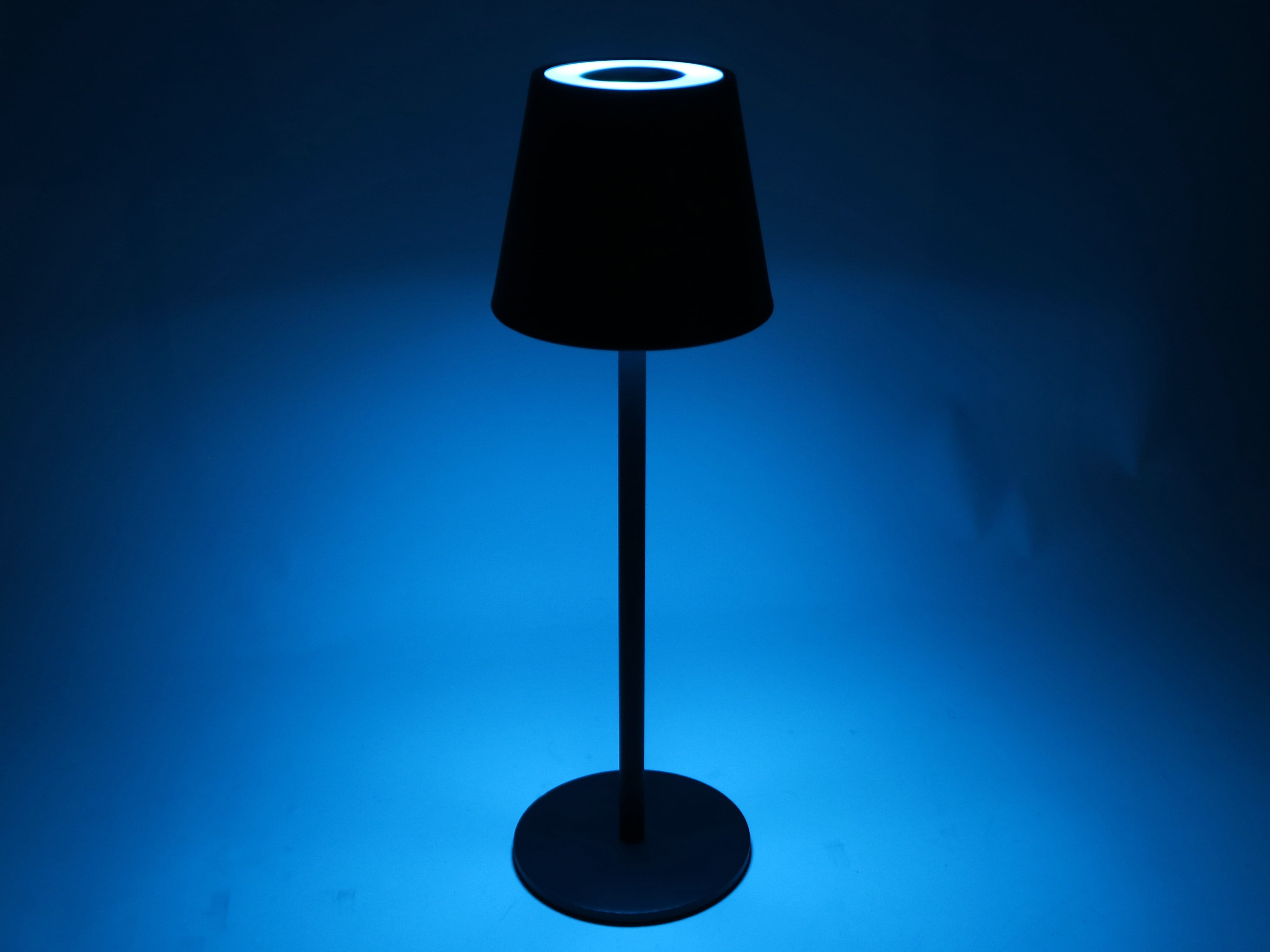 DAYLITE LED-Tischleuchte PBG-1238, 4W, 200lm, RGBW, Akku, schwarz