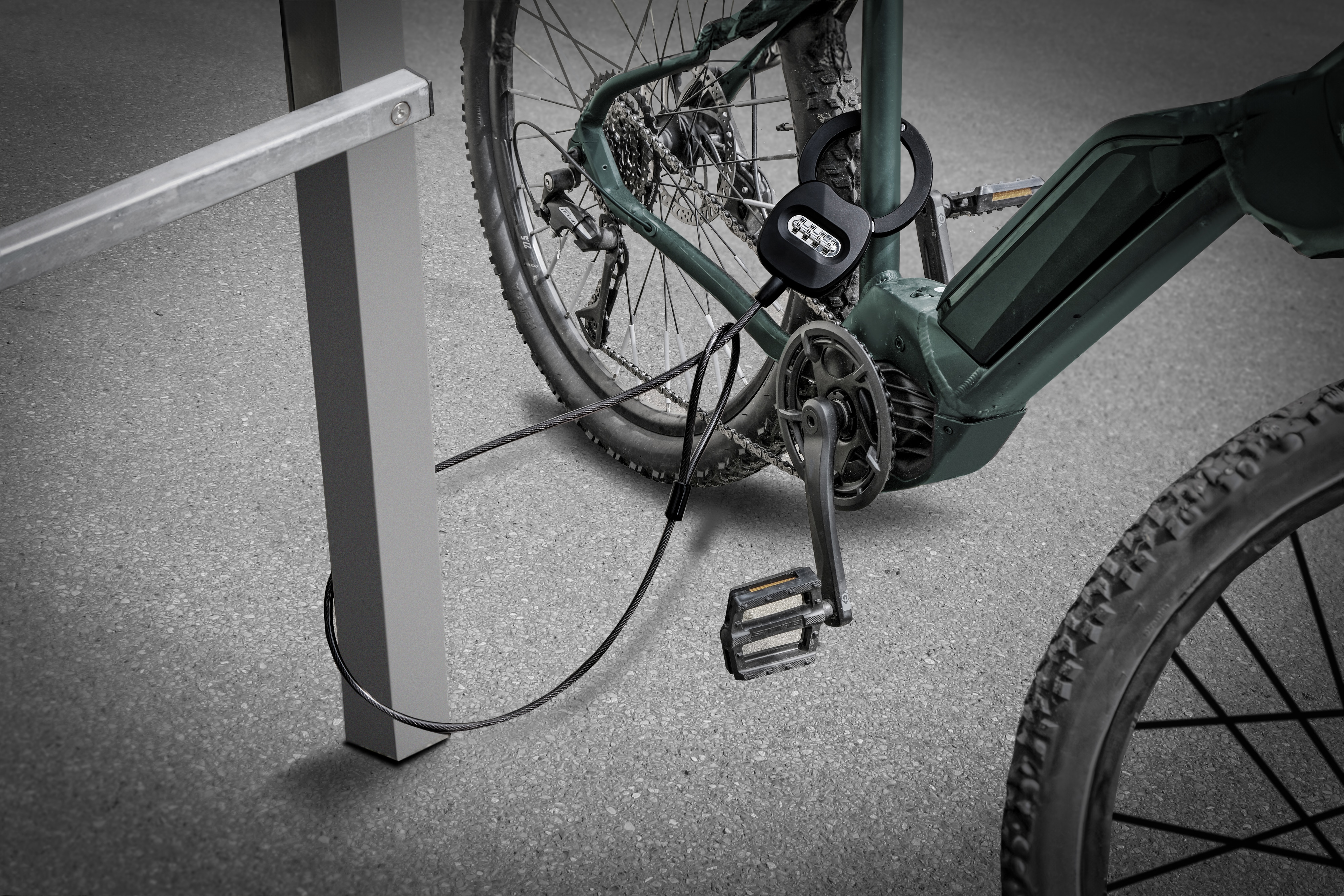 EUFAB Fahrrad Handschellenschloss, 16321 EUFAB Fahrrad Handschellenschloss, 16321
