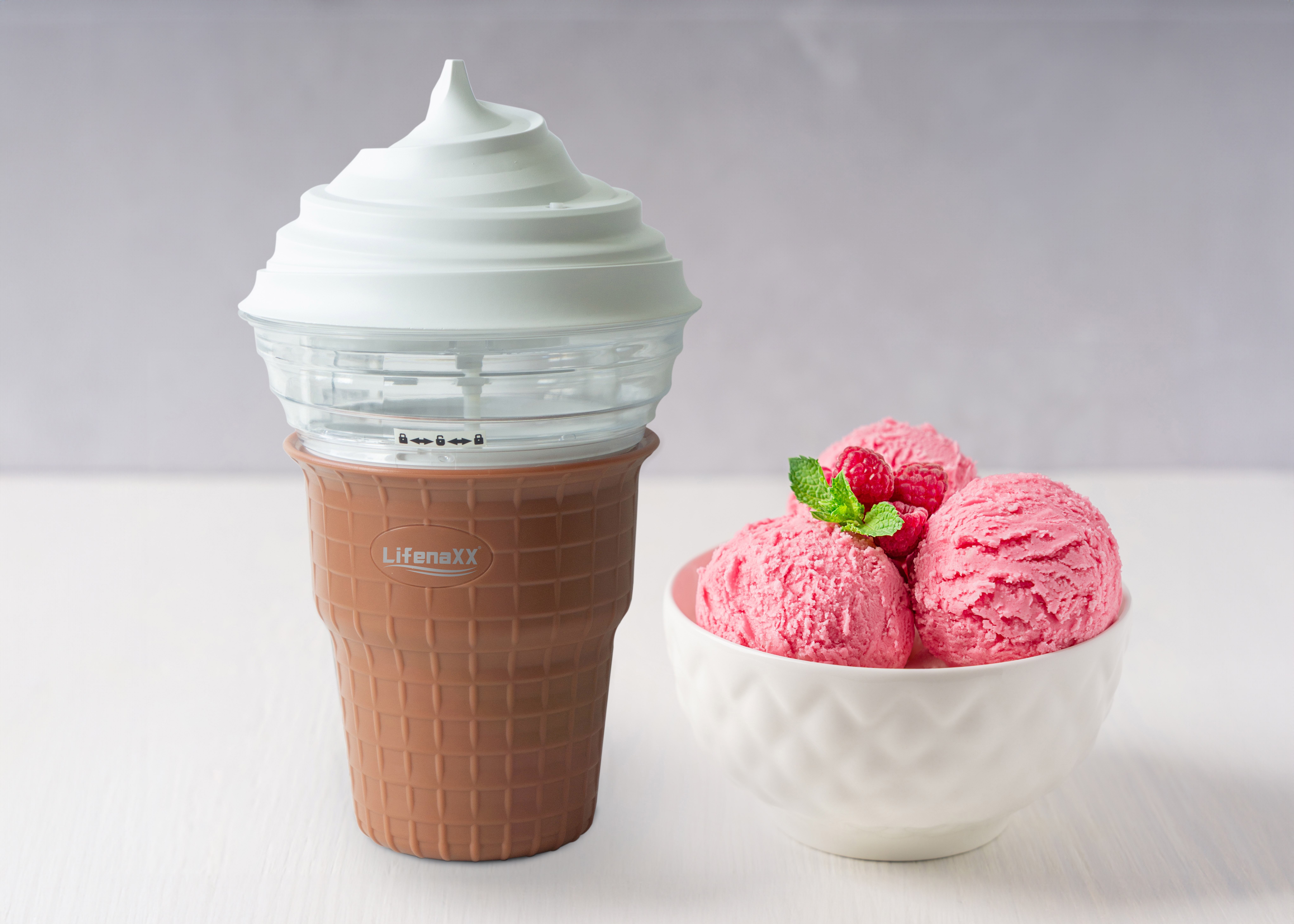 LIFENAXX Mini-Eismaschine LX-059