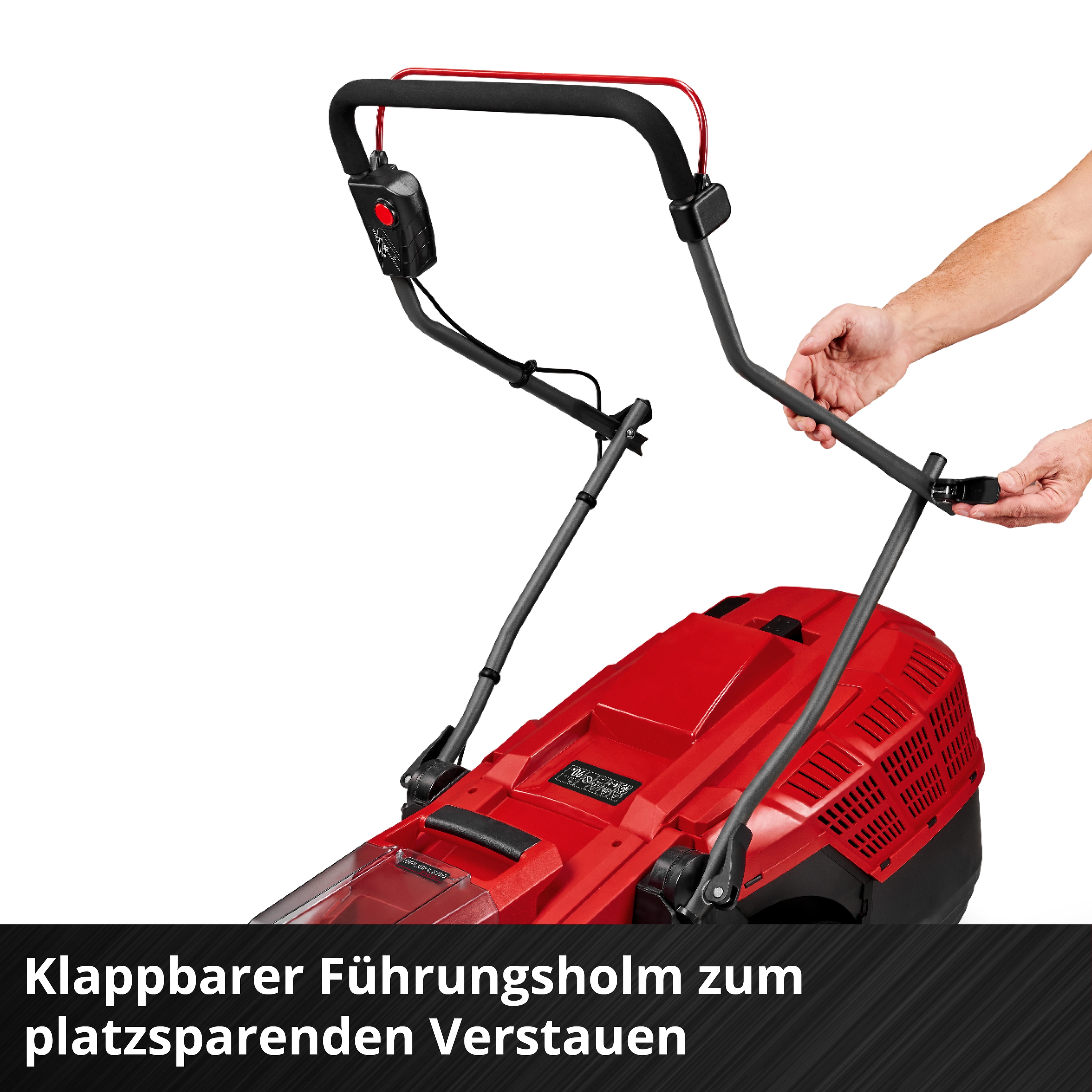 EINHELL Akku-Rasenmäher GE-CM 36/43, Li M, 2x4,0 Ah Akkus + Ladegeräte