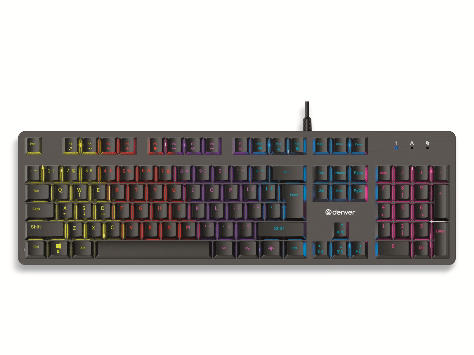 DENVER Gaming-Tastatur GKK-330DE DENVER Gaming-Tastatur GKK-330DE