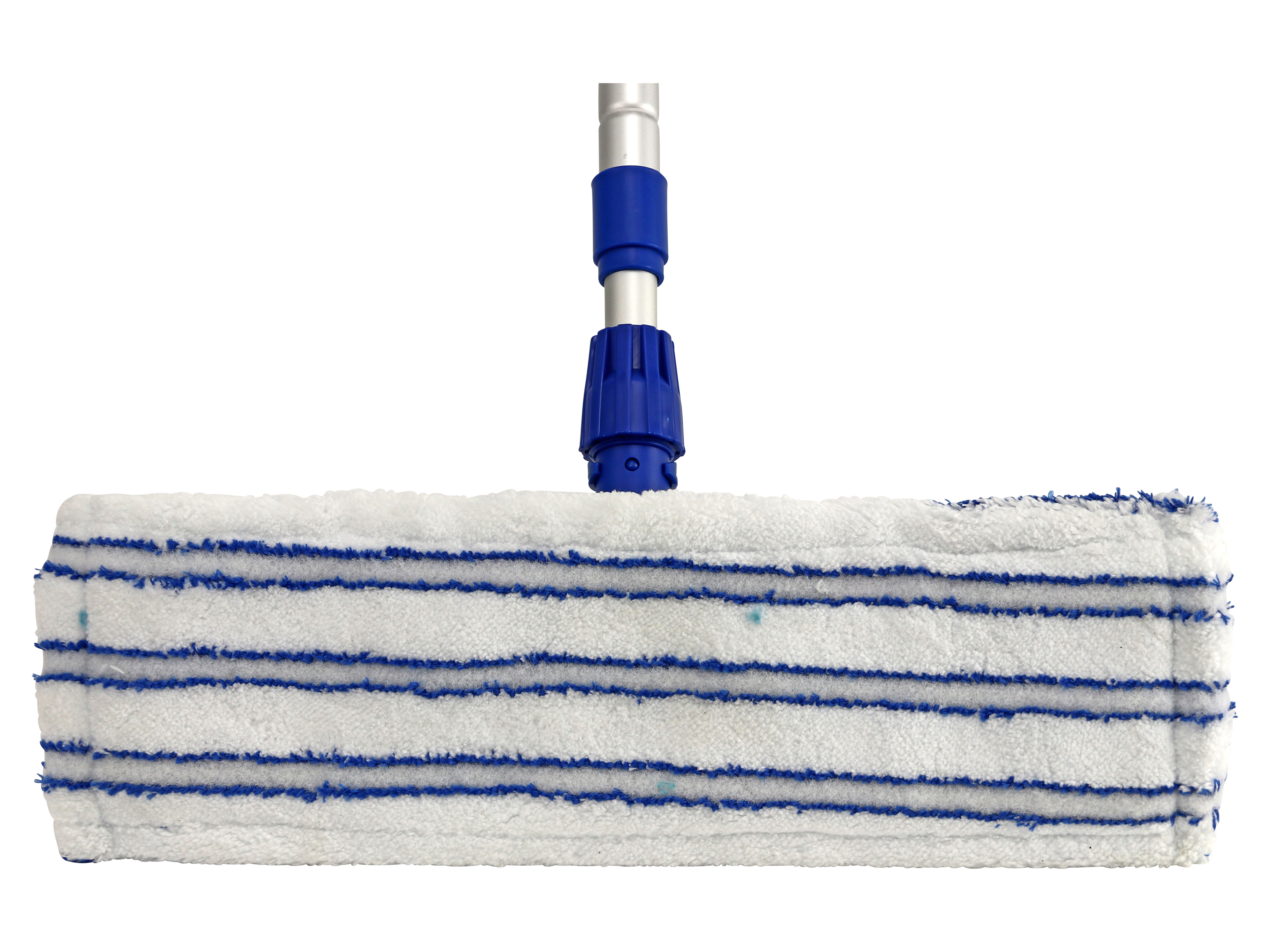 Bodenwischer, silber/blau, 85-140 cm Bodenwischer, silber/blau, 85-140 cm