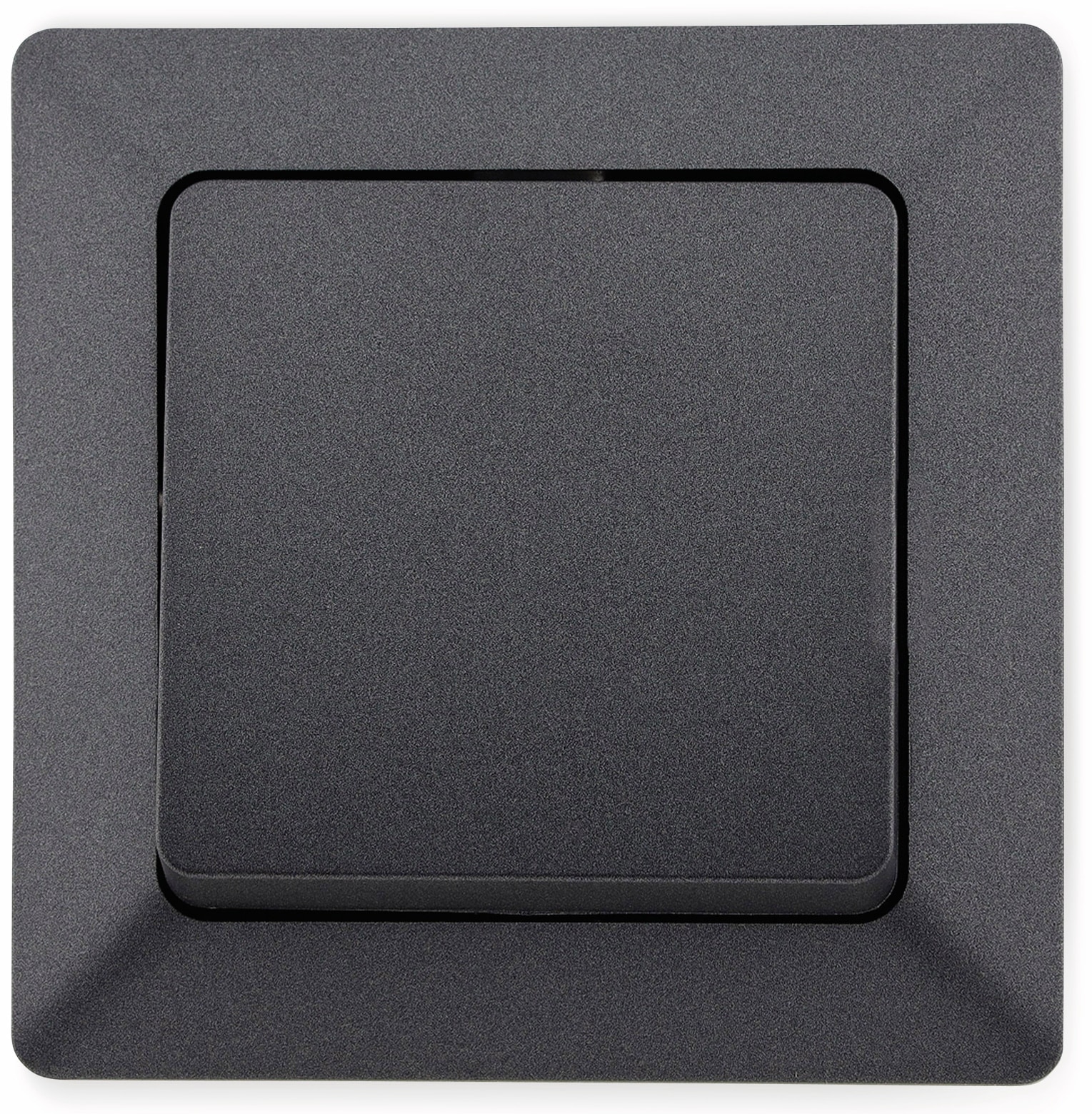 MILOS Kreuzschalter 23040, 10A/250V~, anthrazit