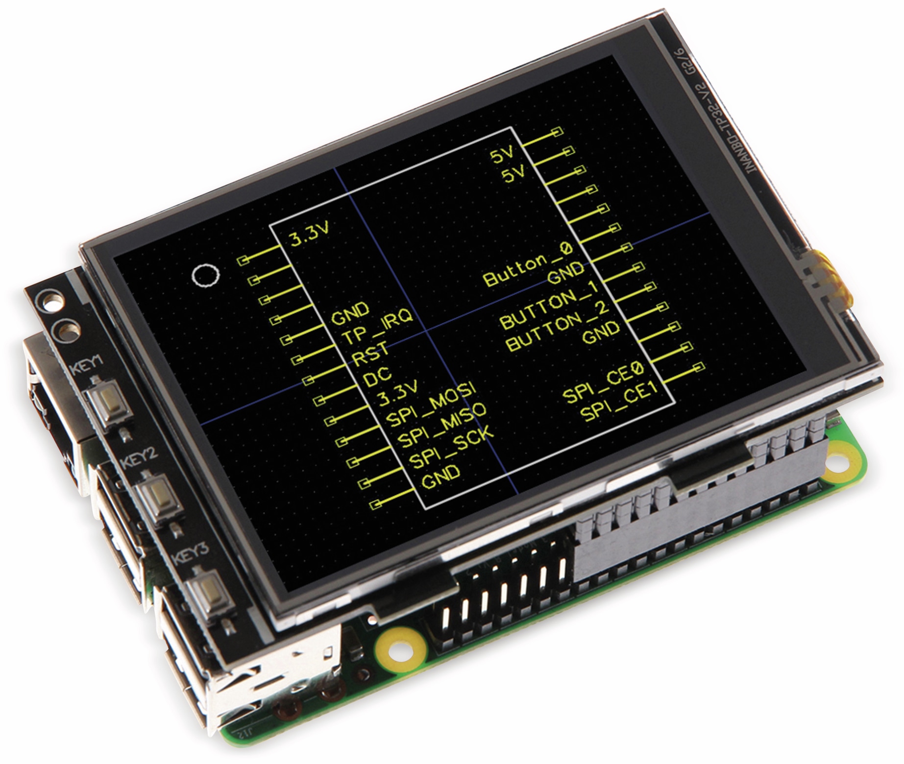 JOY-IT 8,13 cm (3,2") TFT Display mit LED Hintergrundbeleuchtung JOY-IT 8,13 cm (3,2") TFT Display mit LED Hintergrundbeleuchtung