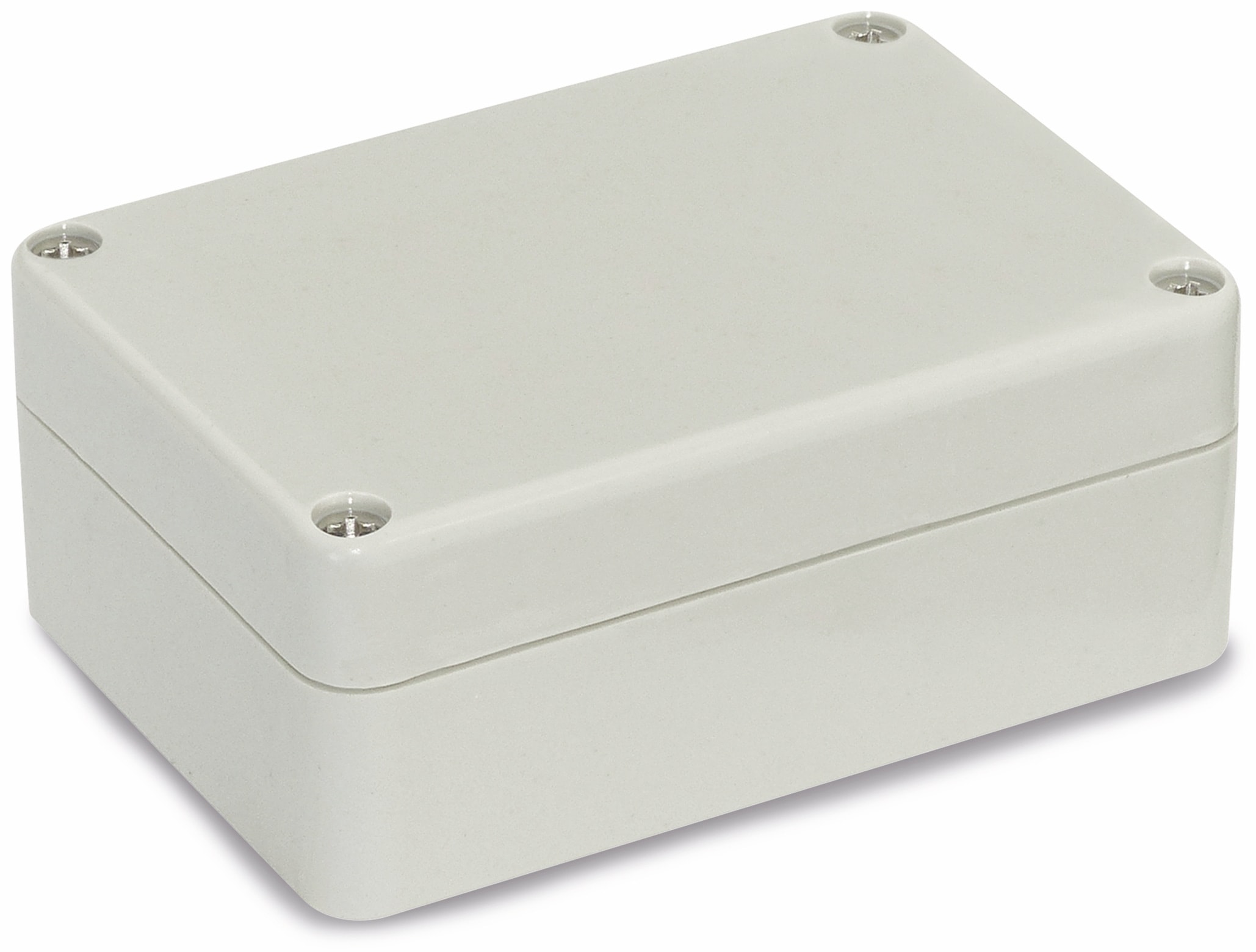 Modulgehäuse ABS, 83x58x33 mm, IP65, lichtgrau Modulgehäuse ABS, 83x58x33 mm, IP65, lichtgrau