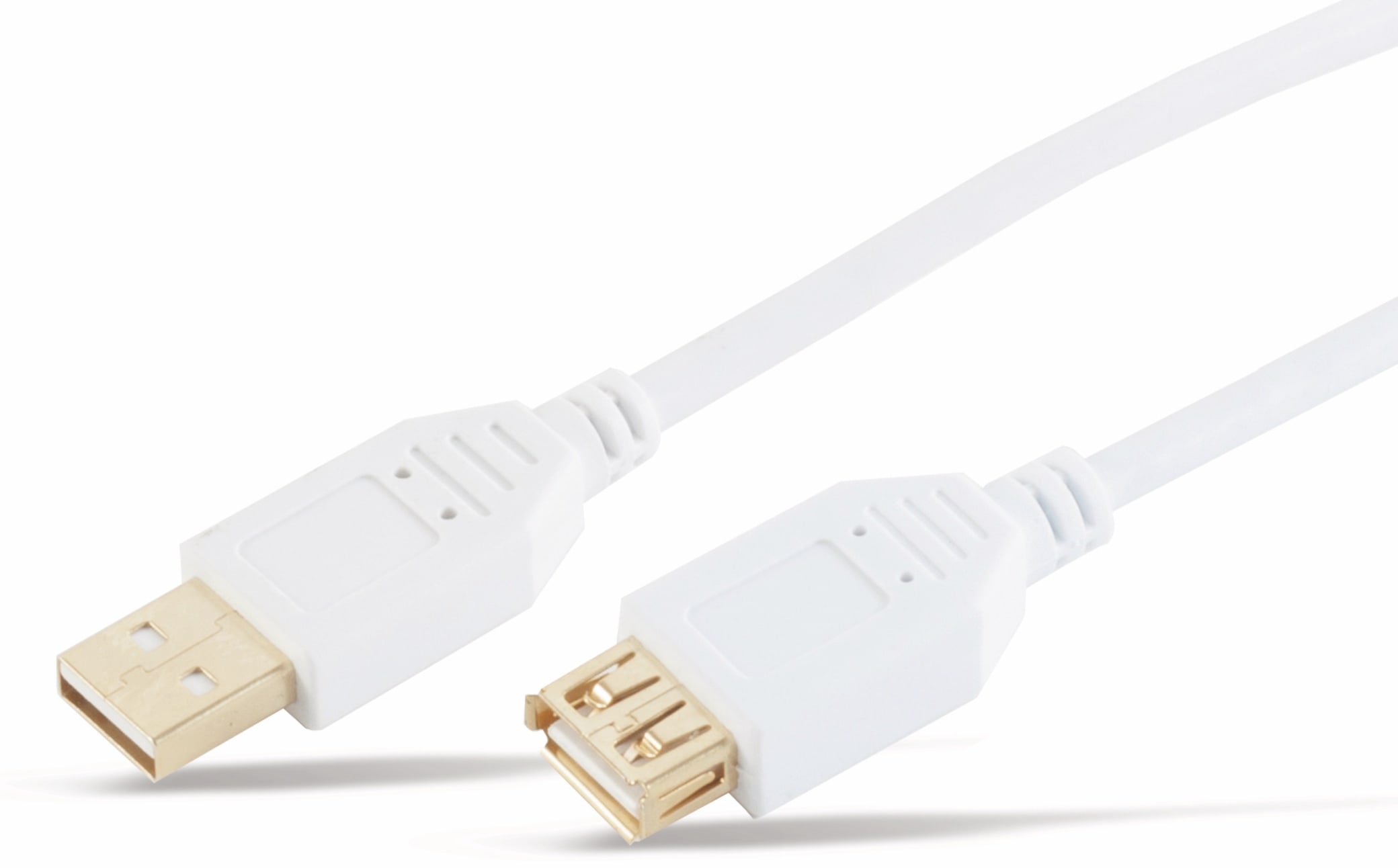 S-IMPULS USB2.0-Verlängerungskabel, A/A, 1,8 m, vergoldet S-IMPULS USB2.0-Verlängerungskabel, A/A, 1,8 m, vergoldet