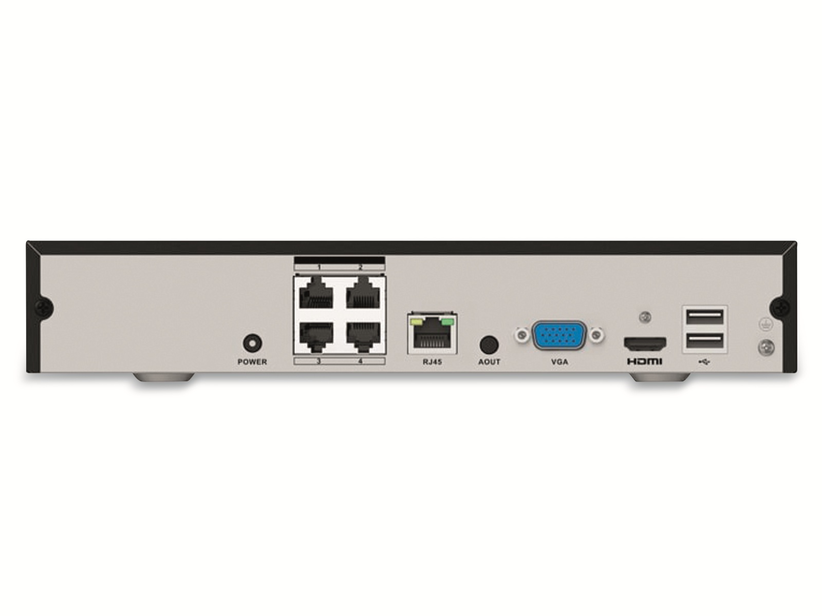 Jovision Netzwerkvideorekorder CloudSEE, PNVR-04, PoE 4 Kanal H.265, 4K Jovision Netzwerkvideorekorder CloudSEE, PNVR-04, PoE 4 Kanal H.265, 4K