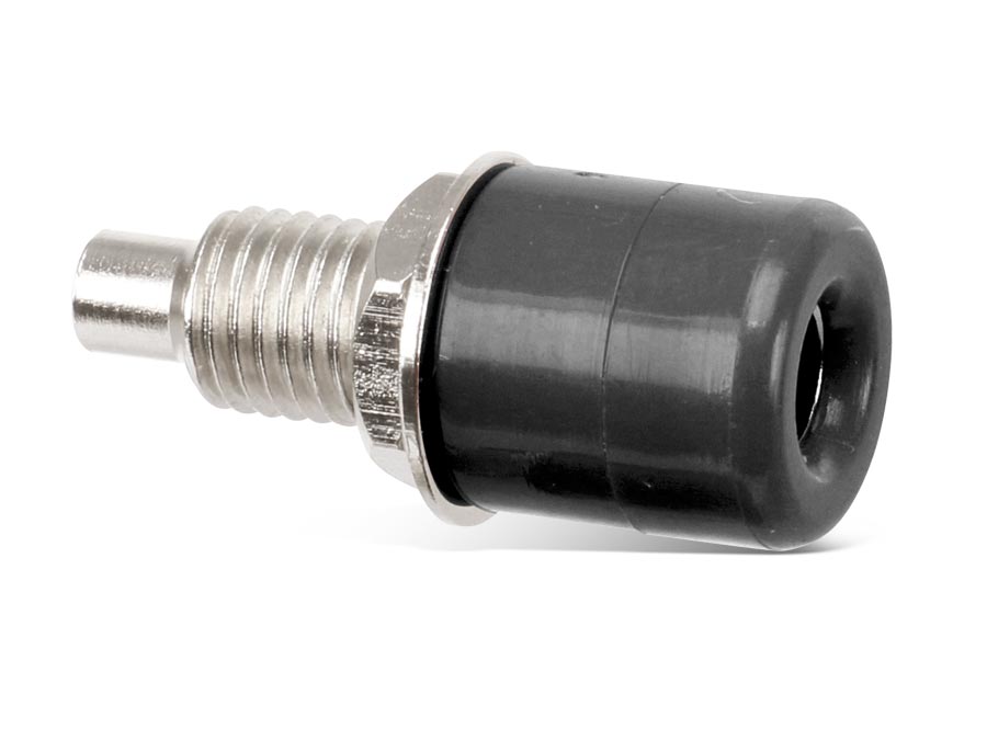 DAYTOOLS Einbaubuchsen TB-4KS/5, schwarz, 5 Stück