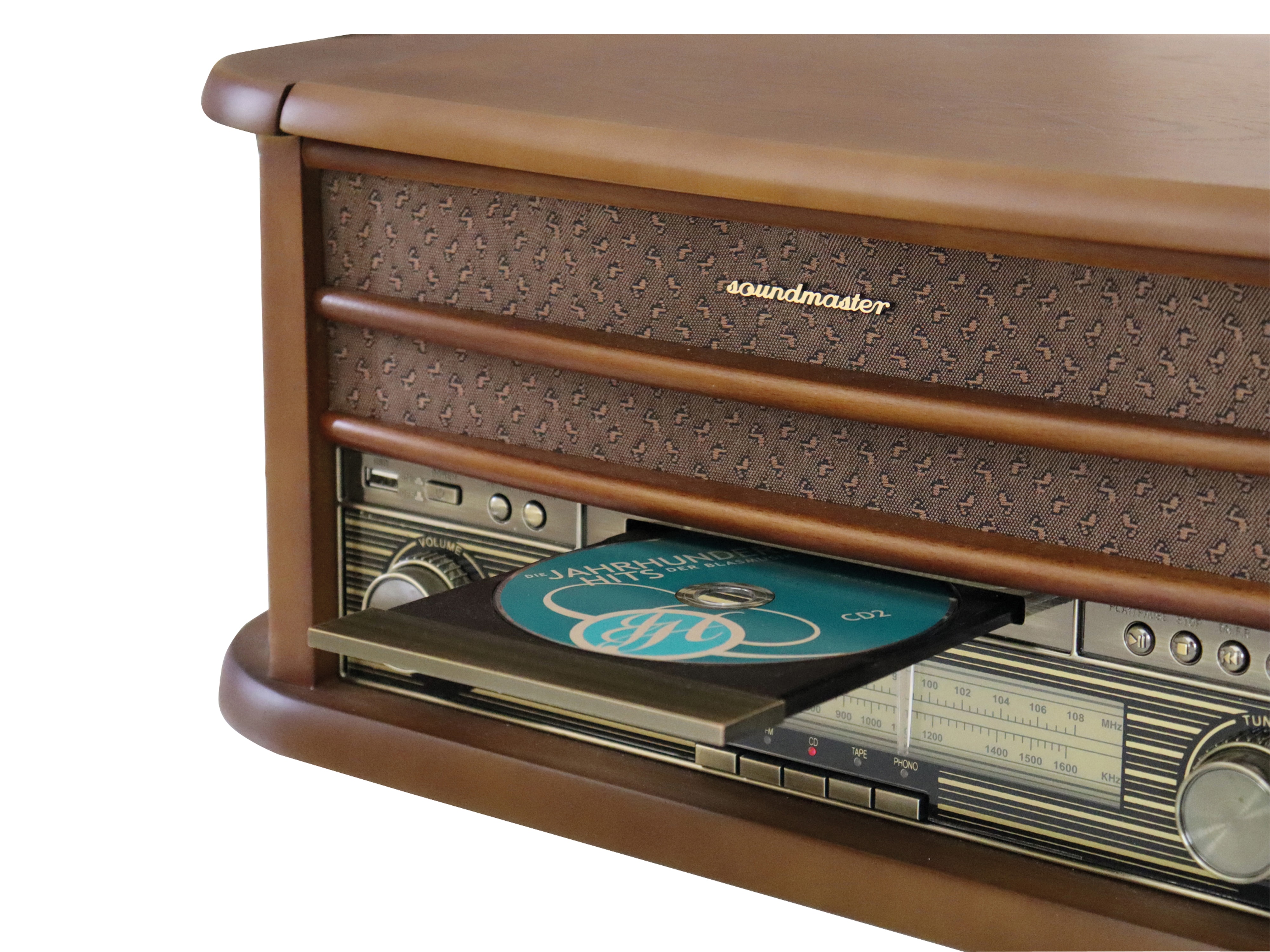 SOUNDMASTER CLASSIC LINE Stereoanlage NR560, Nostalgie SOUNDMASTER Stereoanlage NR560, Nostalgie